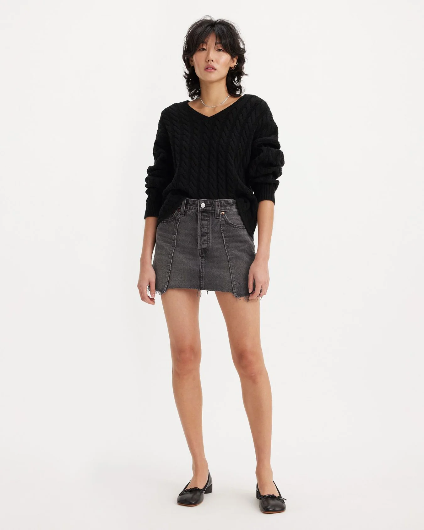 Levi's® Womens Recrafted Icon Skirt - Fifth Dimension - Image 3