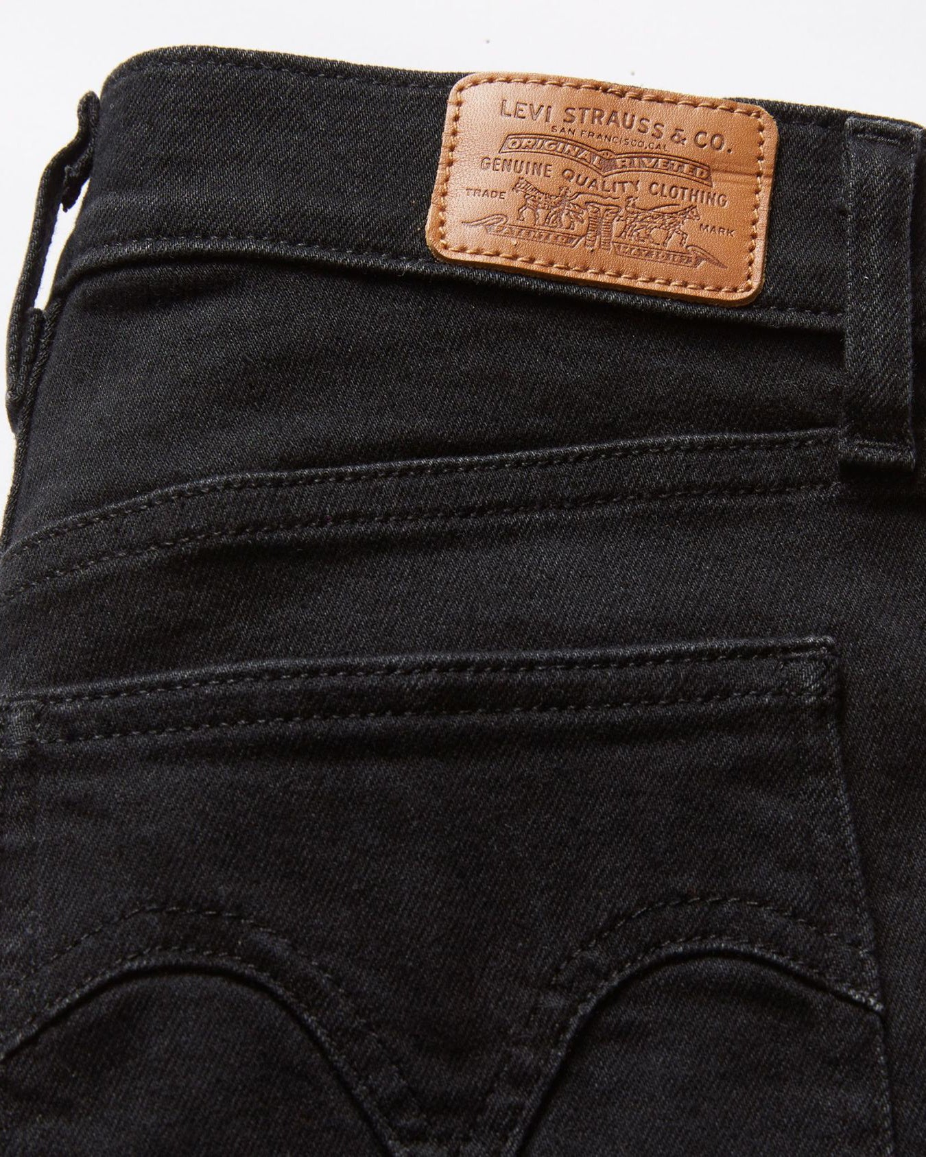 Levi's® Womens Retro High Rise Skinny Jeans - Black Celestial - Image 2