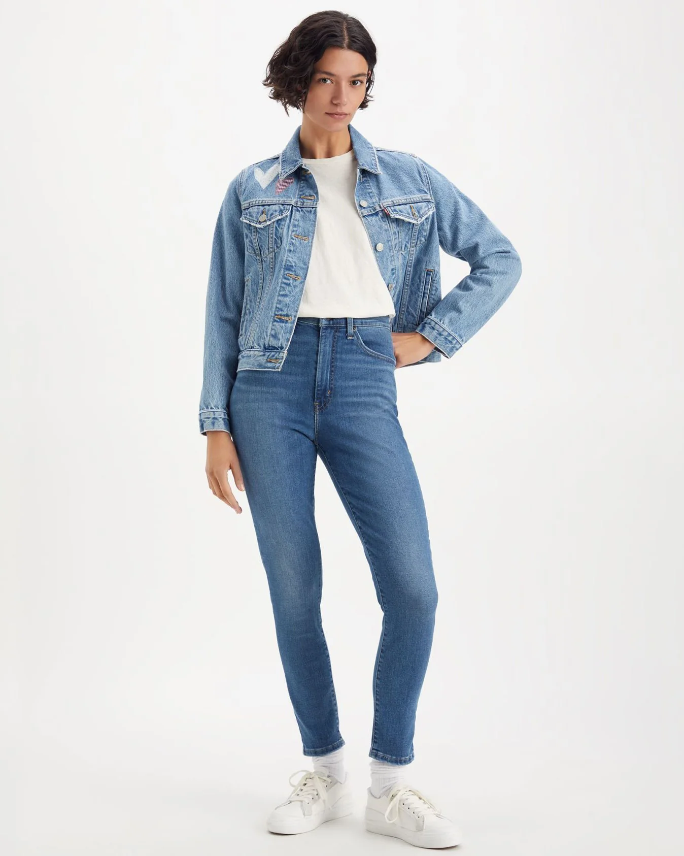 Levi's® Womens Retro High Rise Skinny Jeans - Run The World - Image 4