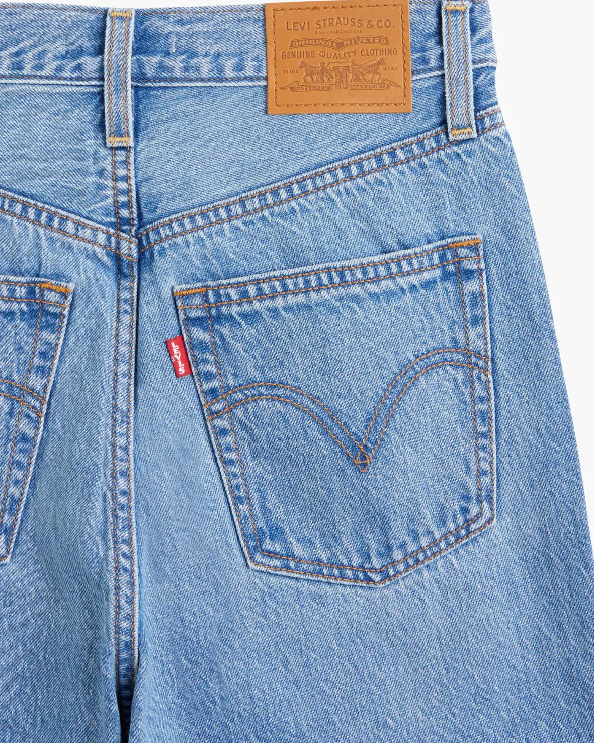 Levi's® Womens Ribcage Straight Ankle Jeans - In The Middle - Image 8