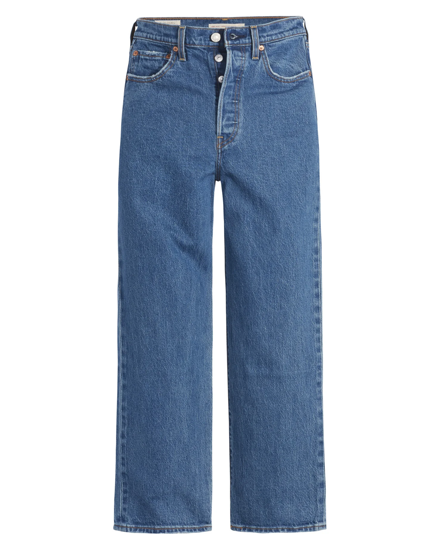 Levi's® Womens Ribcage Straight Ankle Jeans - Jazz Pop - Image 5
