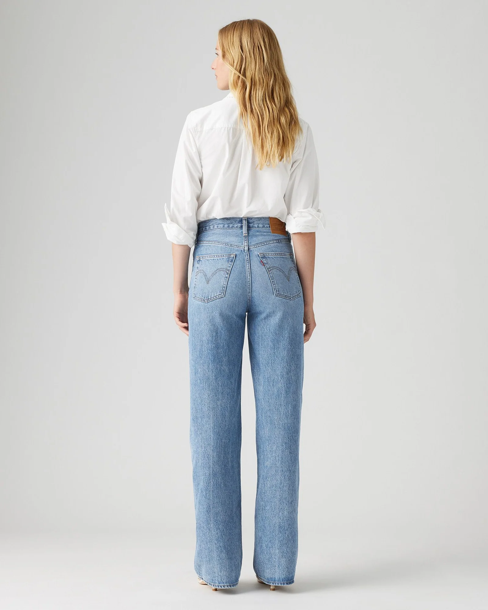 Levi's® Womens Ribcage Wide Leg Jeans - Not the Same - Image 6