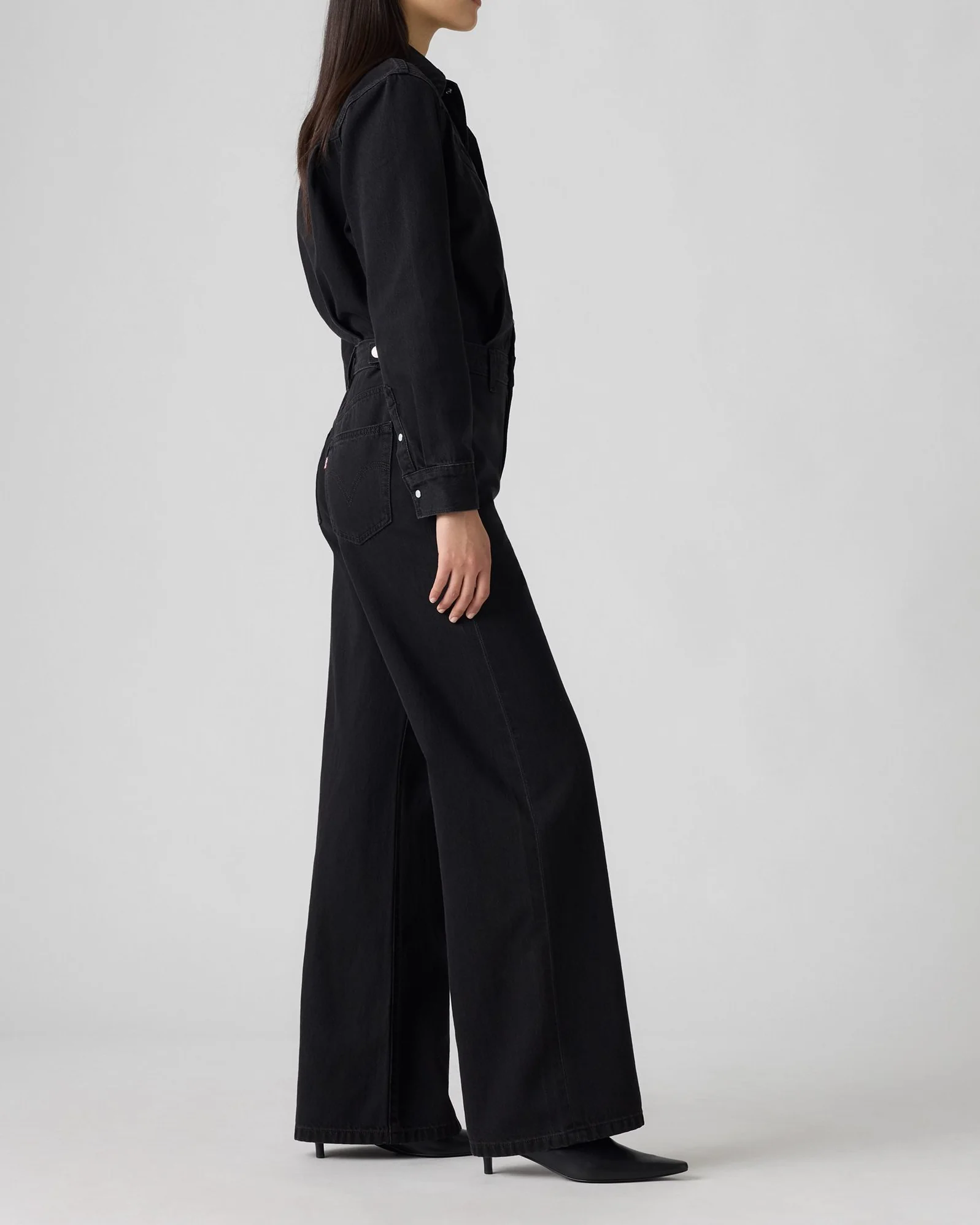Levi's® Womens Rinoa Wide Leg Jumpsuit - Capturing Moments - Image 3