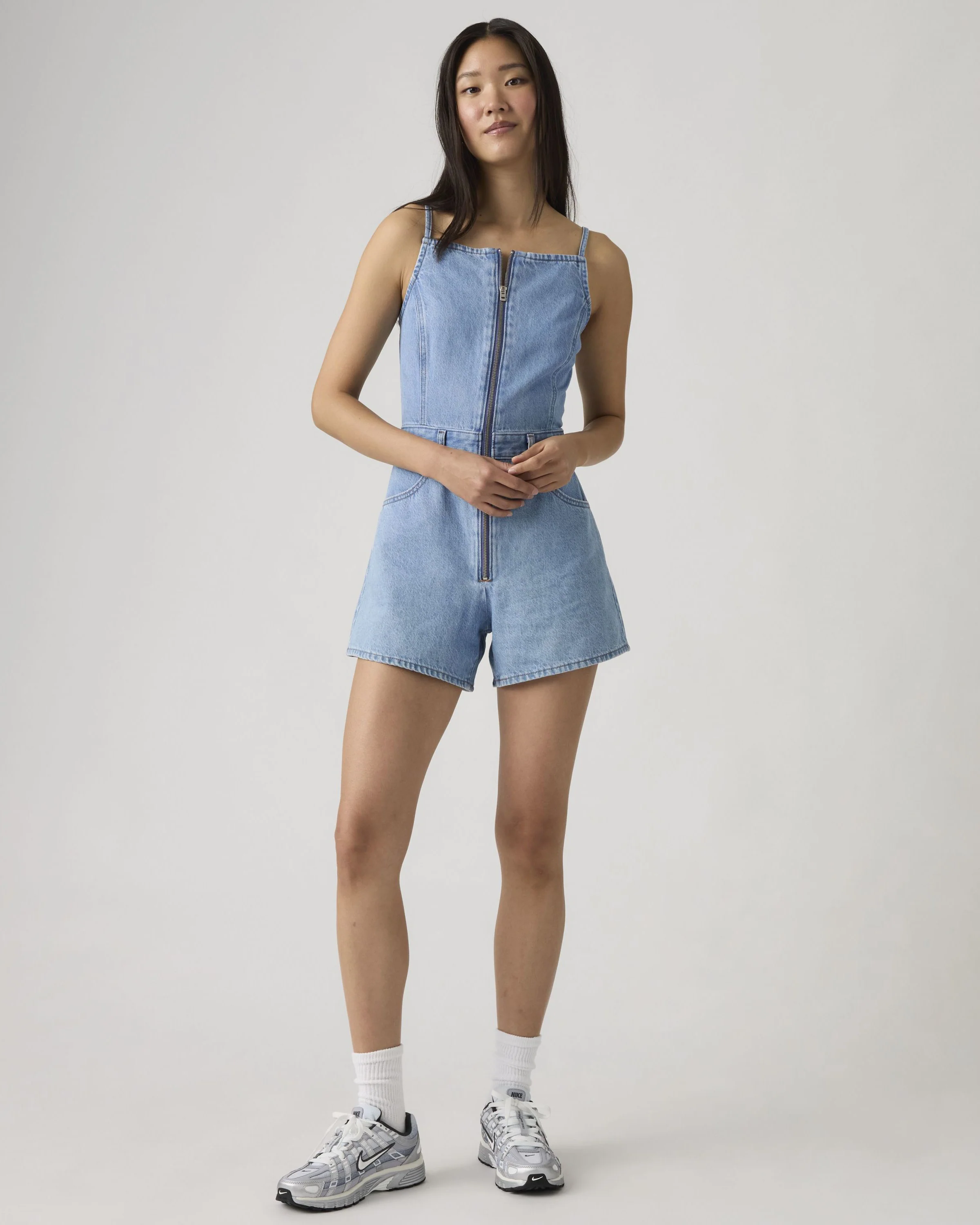 Levi's® Womens Square Neck Romper - I Won't - Image 2