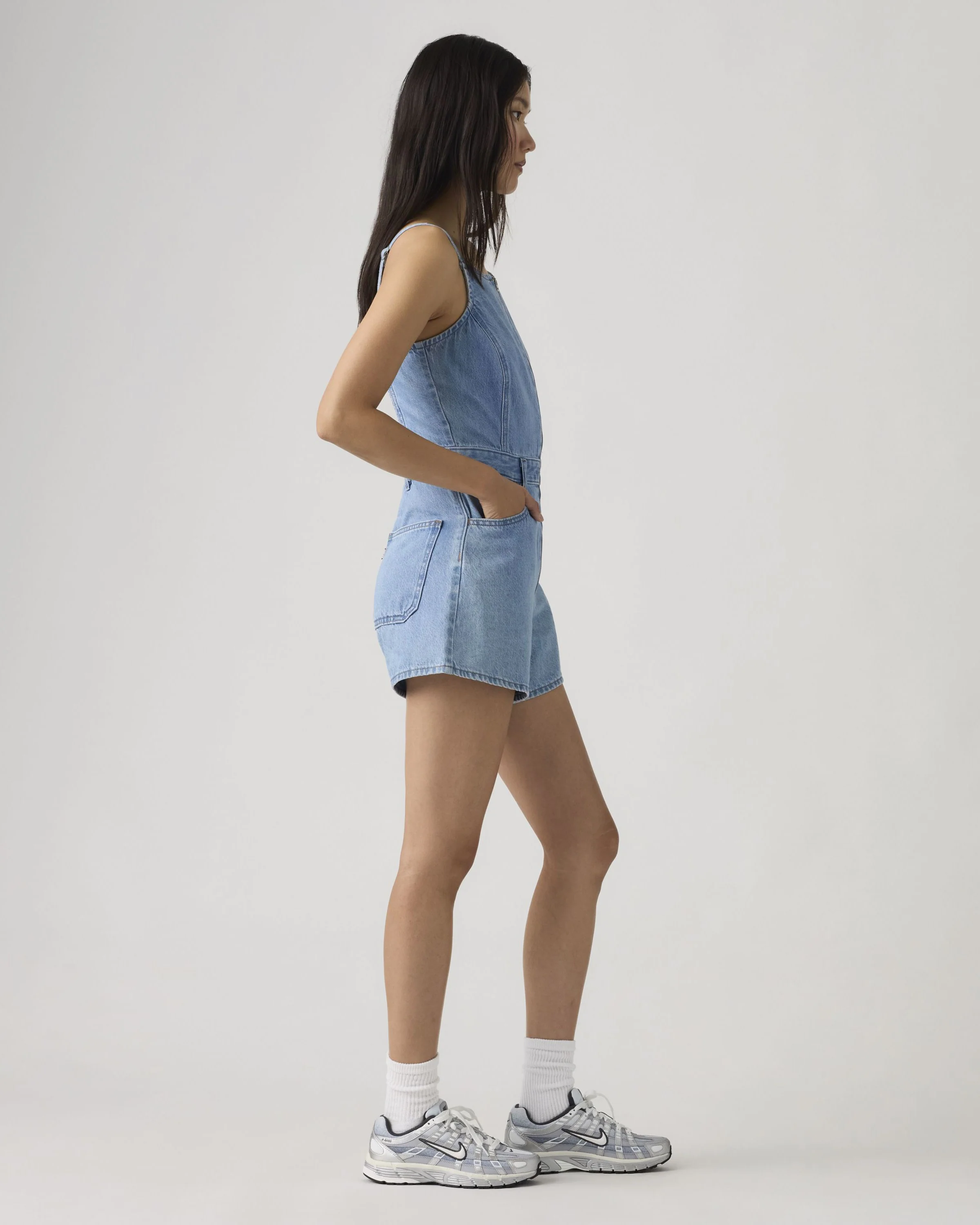 Levi's® Womens Square Neck Romper - I Won't - Image 4