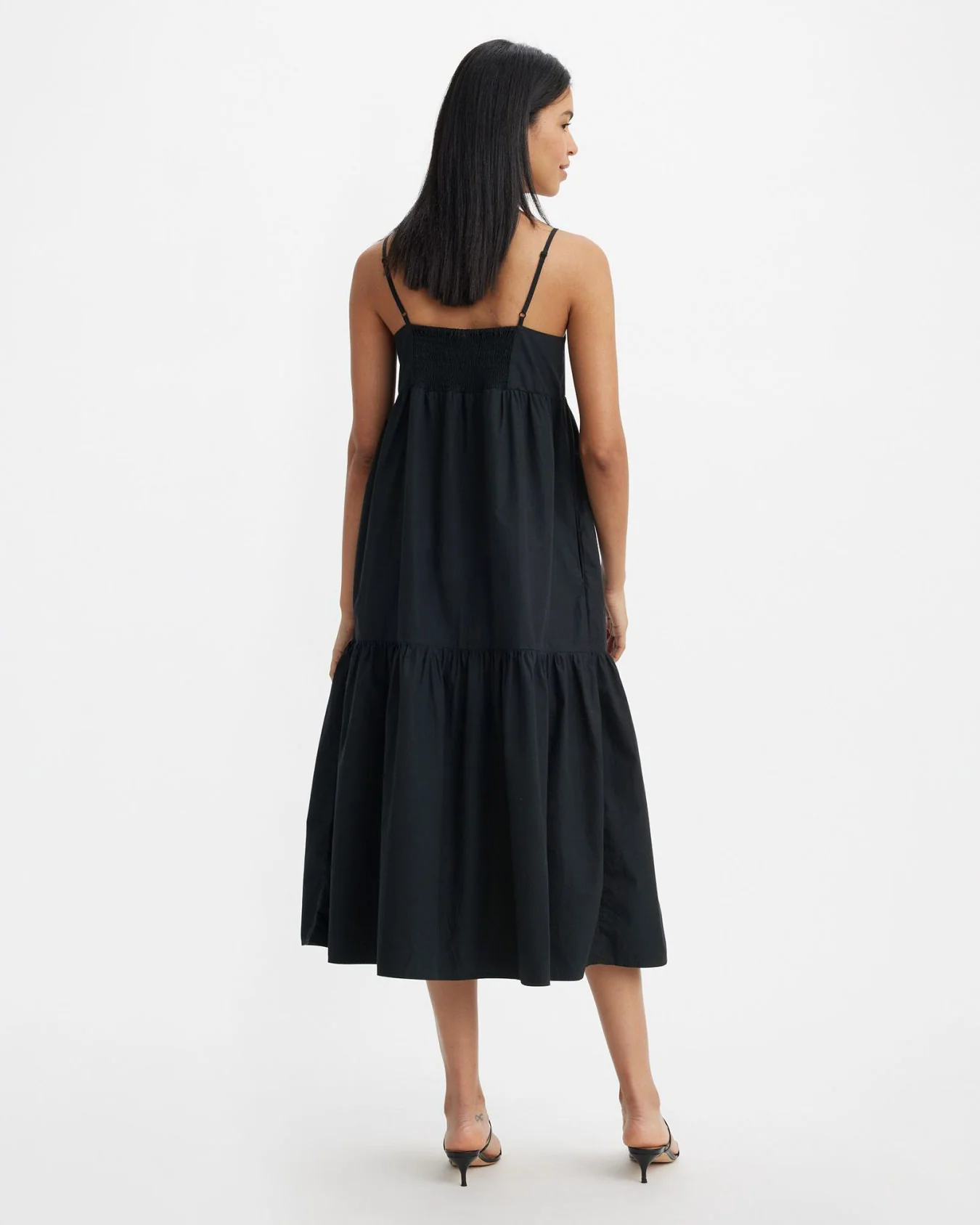 Levi's® Womens Tiered Issa Dress - Caviar - Image 4