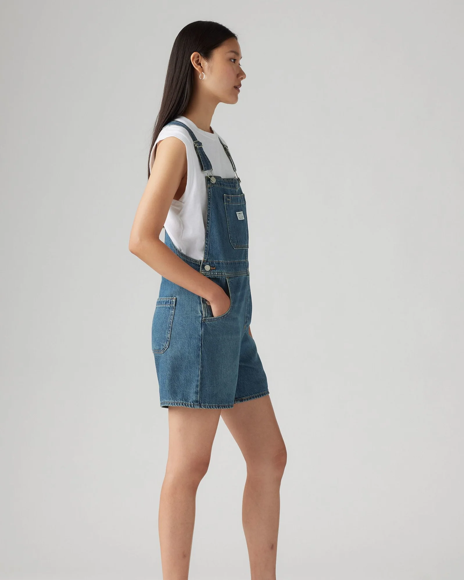 Levi's® Womens Utility Shortall - Anniversary Party - Image 3
