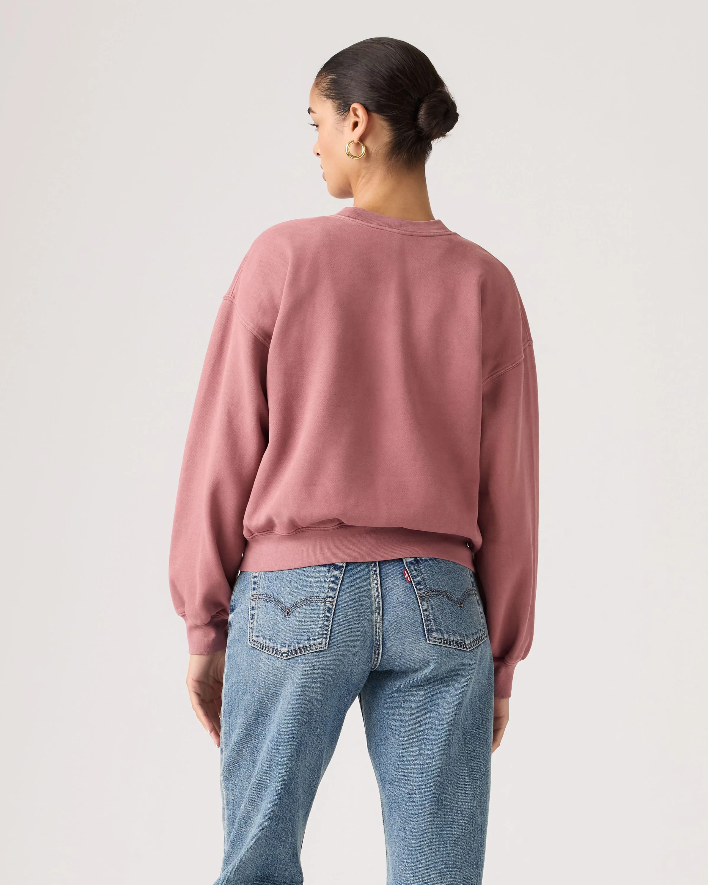 Levi's® Womens Vintage Boxy Sweatshirt - Crushed Berry - Image 3