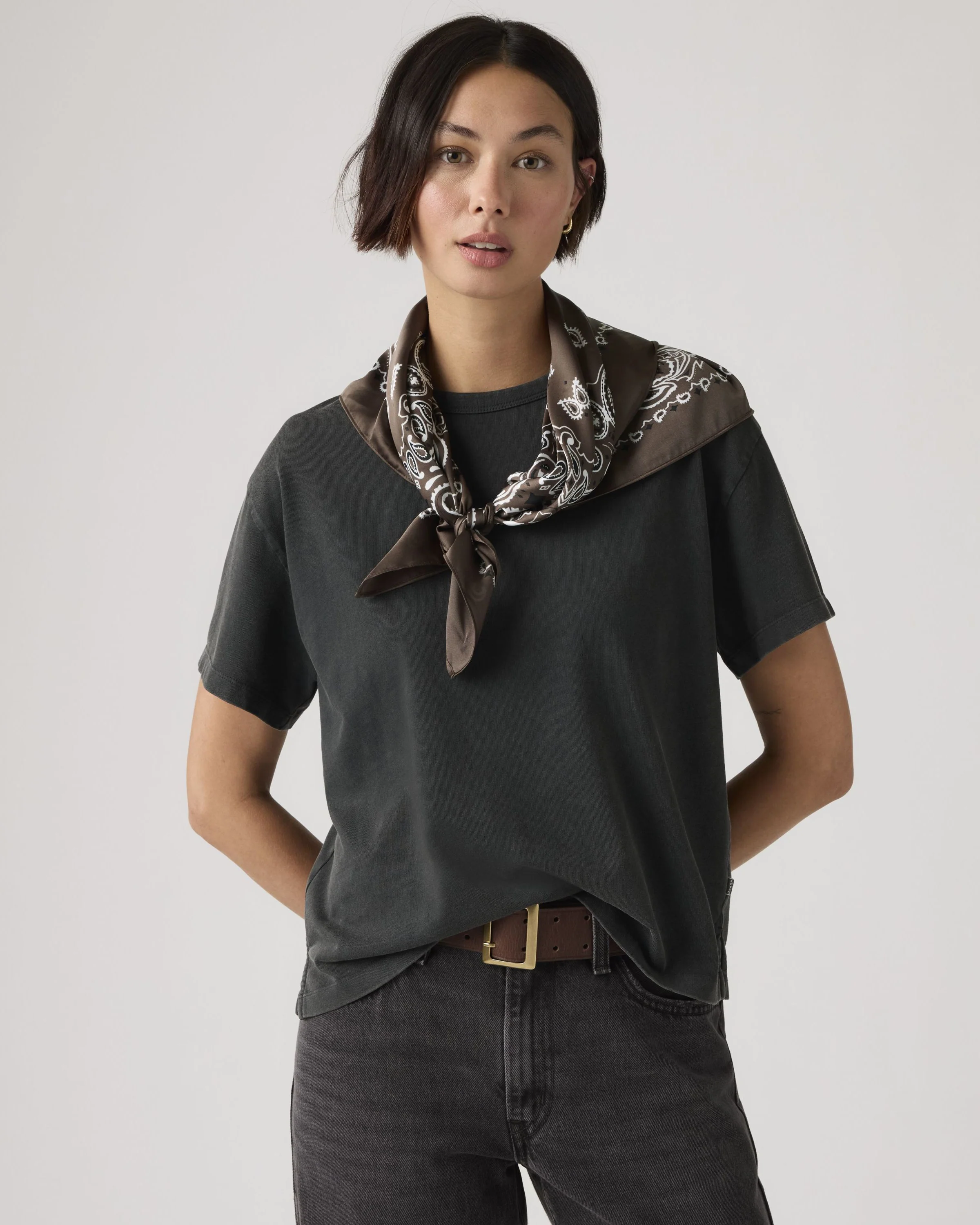 Levi's® Womens Vintage Tee - 90s Fade Washed Black