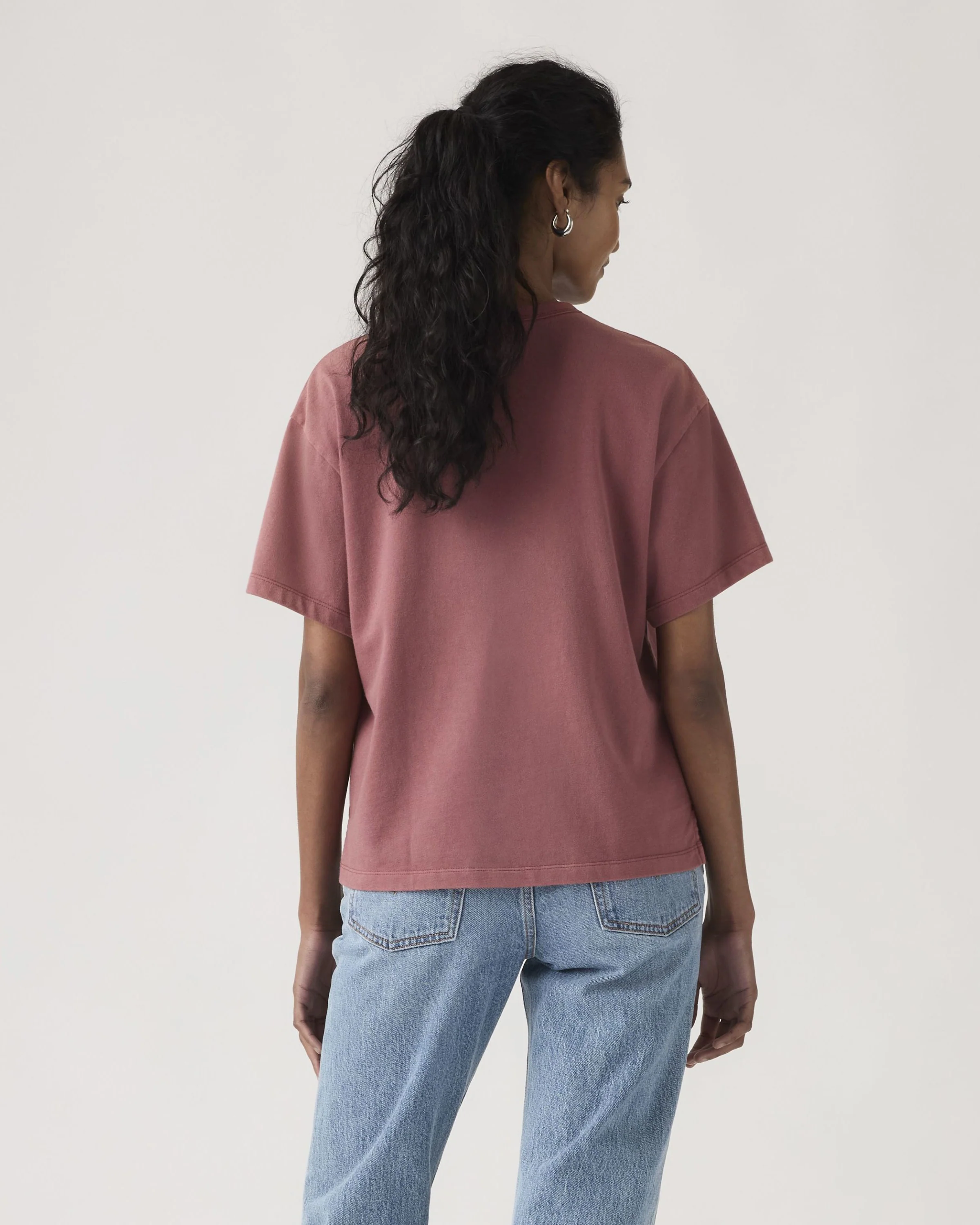 Levi's® Womens Vintage Tee - Crushed Berry GD - Image 4