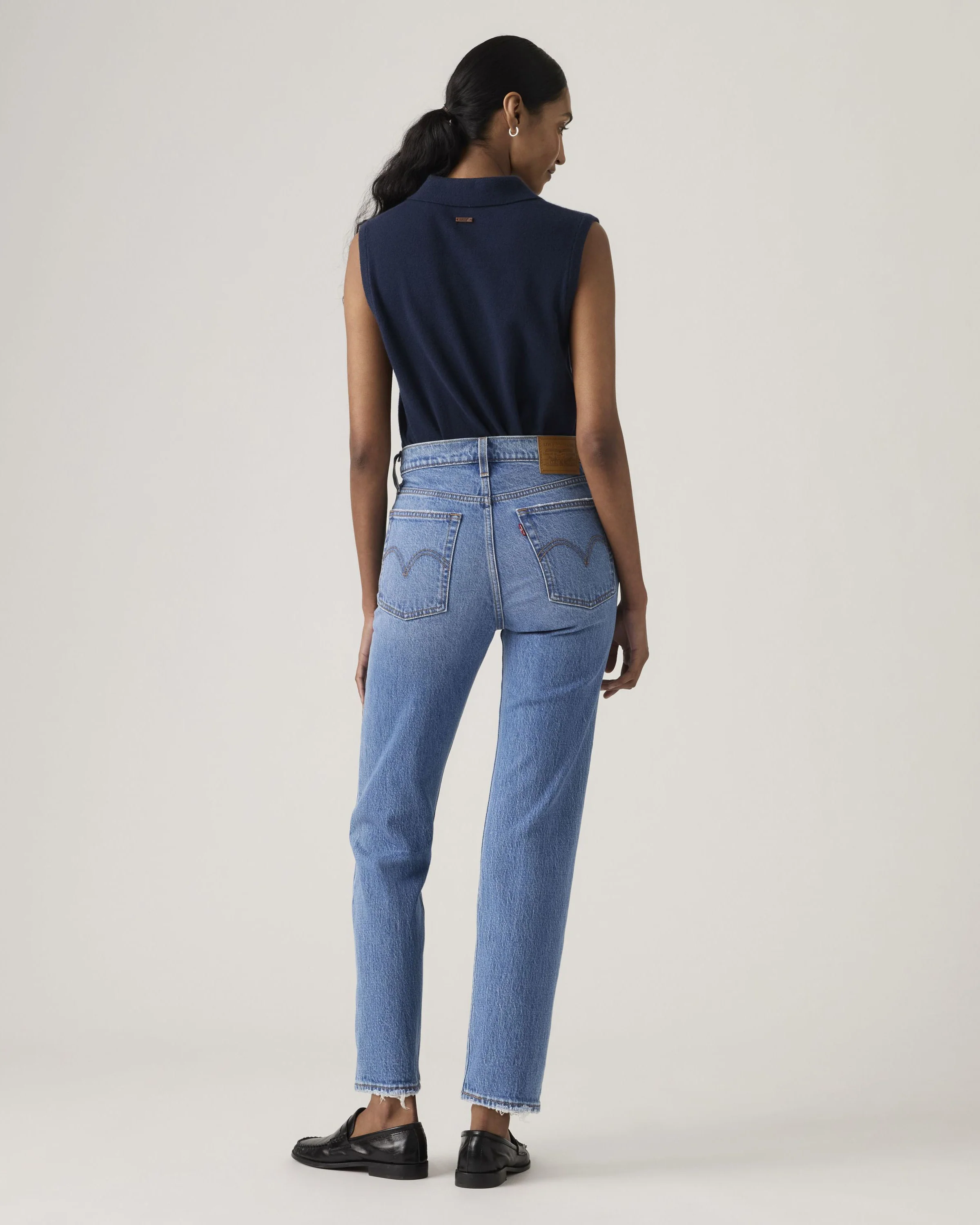 Levi's® Womens Wedgie Straight Fit Jeans - Dance Around - Image 5