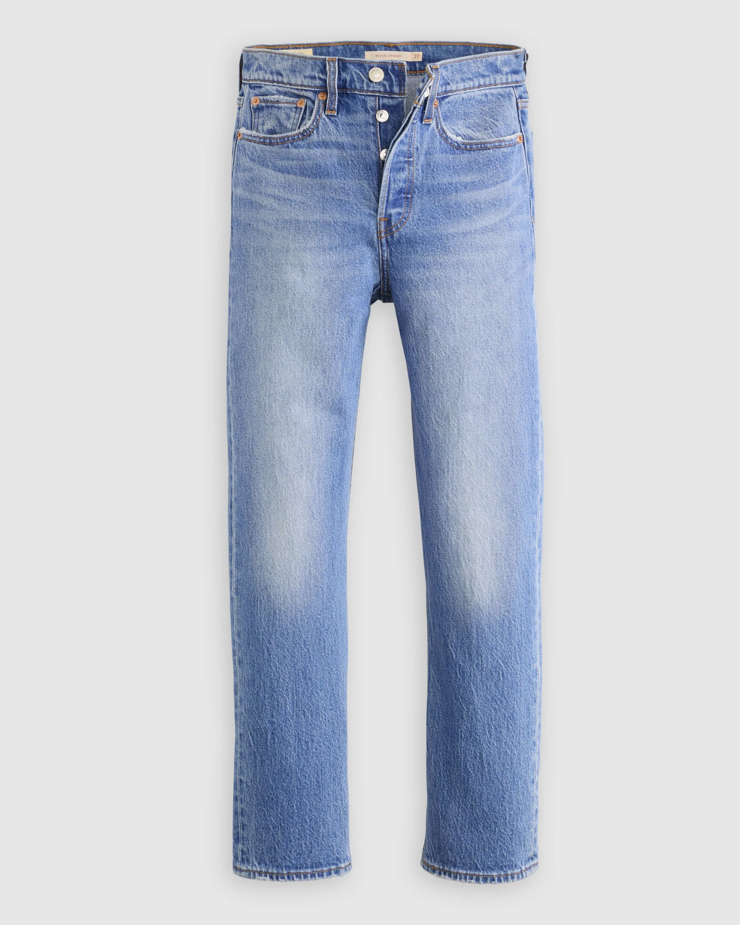 Levi's® Womens Wedgie Straight Fit Jeans - Dance Around - Image 7
