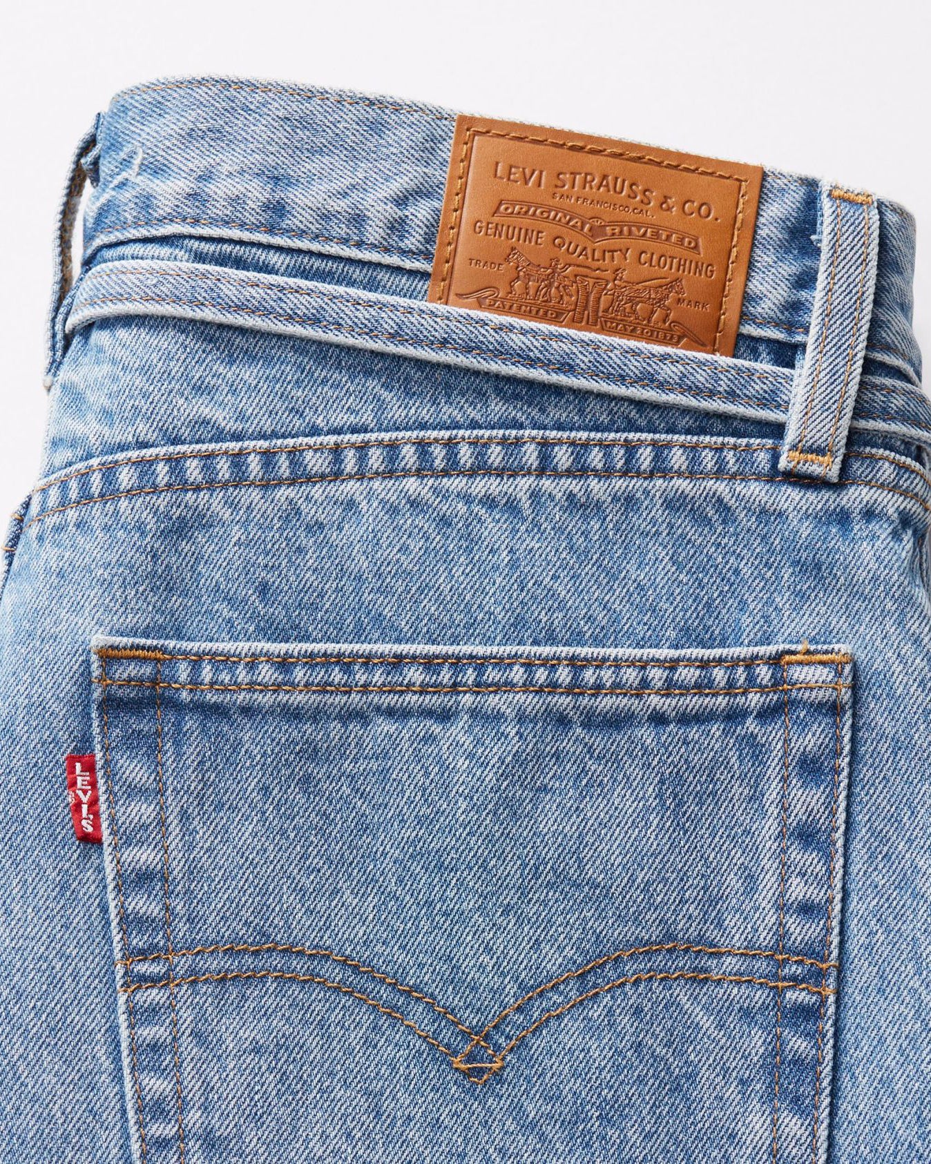 Levi's® Womens XL Straight Wide Leg Jeans - Thanks Friend - Image 2