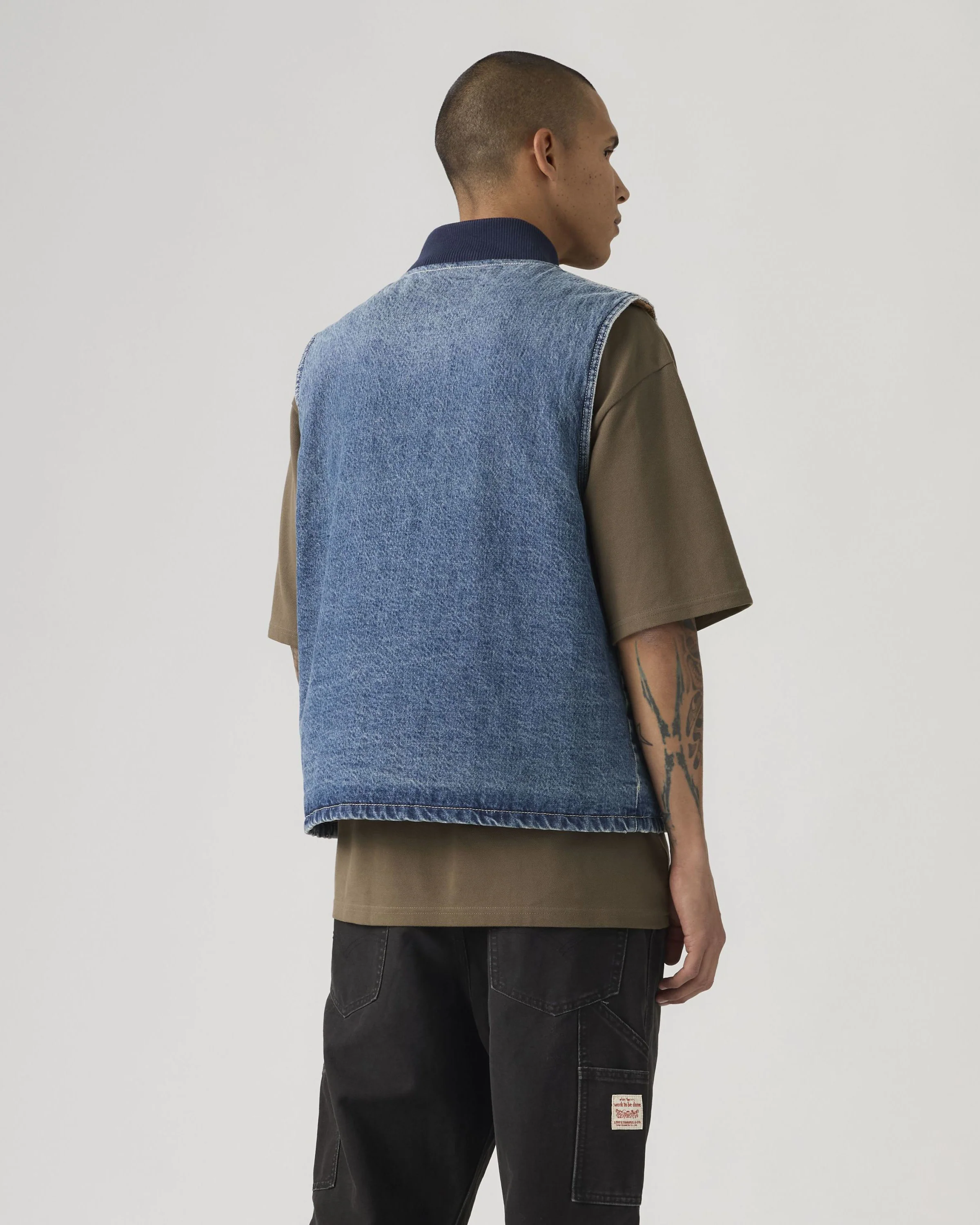 Levi's® Workwear Sansome Vest - Sunburnt - Image 4