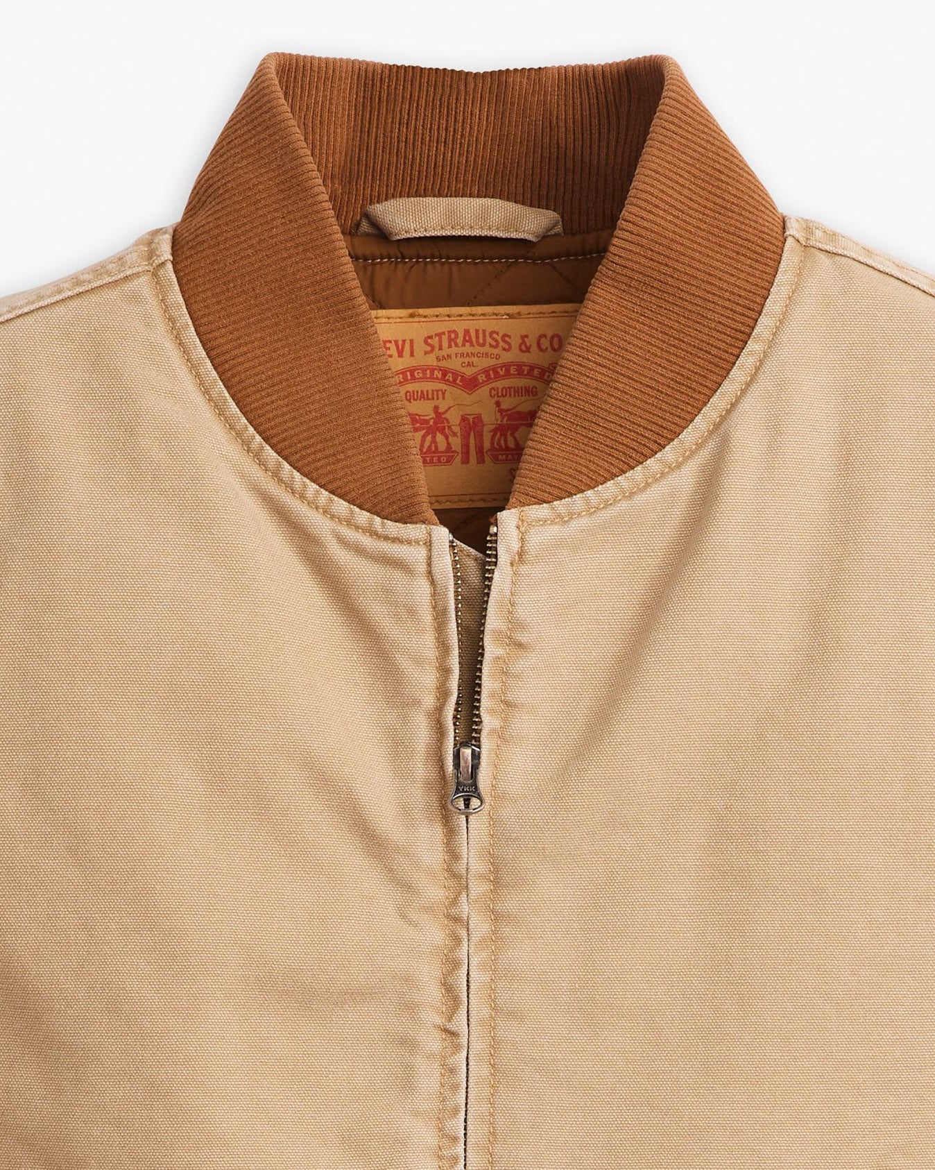 Levi's® Workwear Sansome Vest - Tigers Eye - Image 3