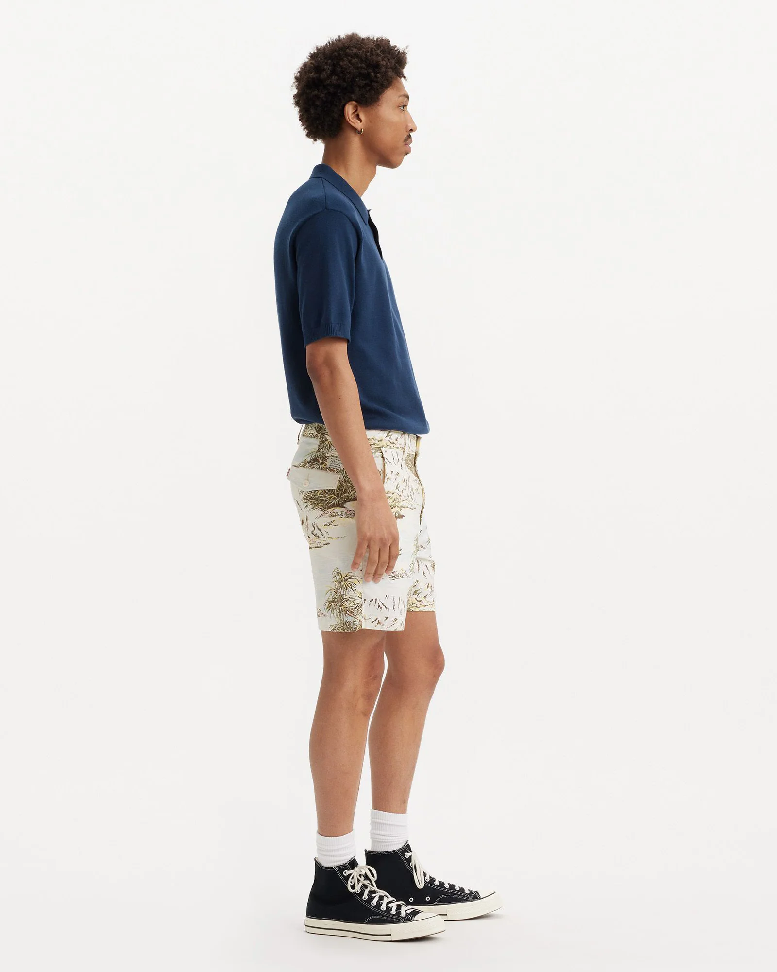 Levi's® XX Chino Authentic Short II - Coastal Scenic Egret Twill - Image 4