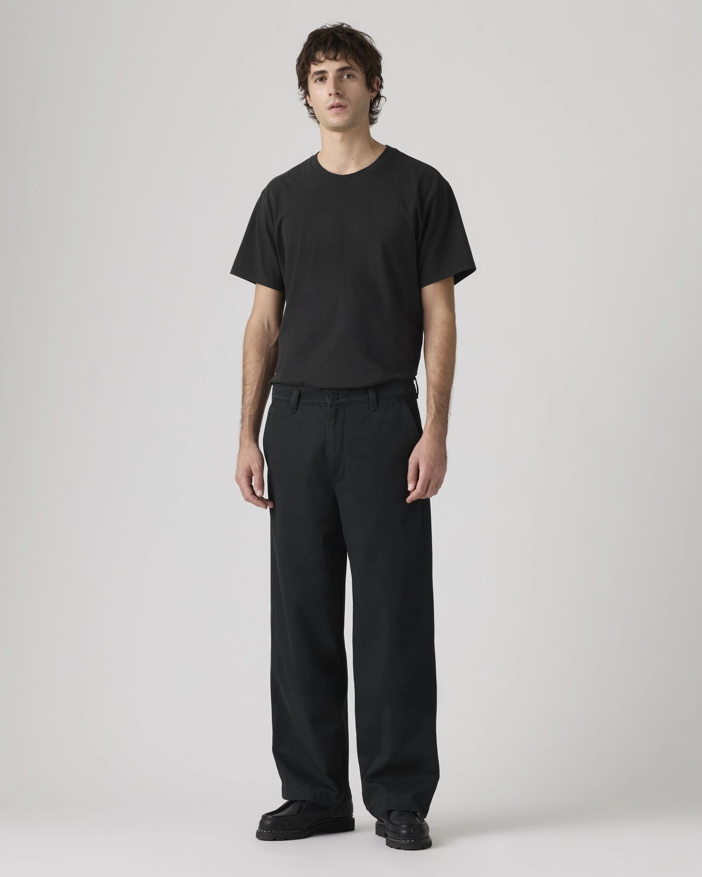 Levi's® XX Chino Baggy Loose Fit Mens Chinos - Mineral Black - Image 4