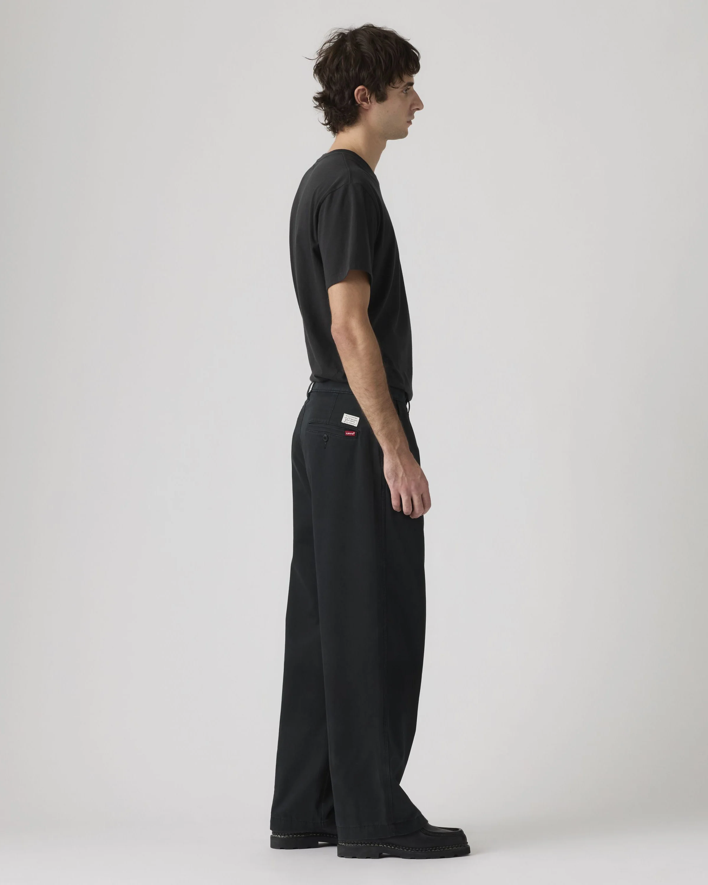 Levi's® XX Chino Baggy Loose Fit Mens Chinos - Mineral Black - Image 5