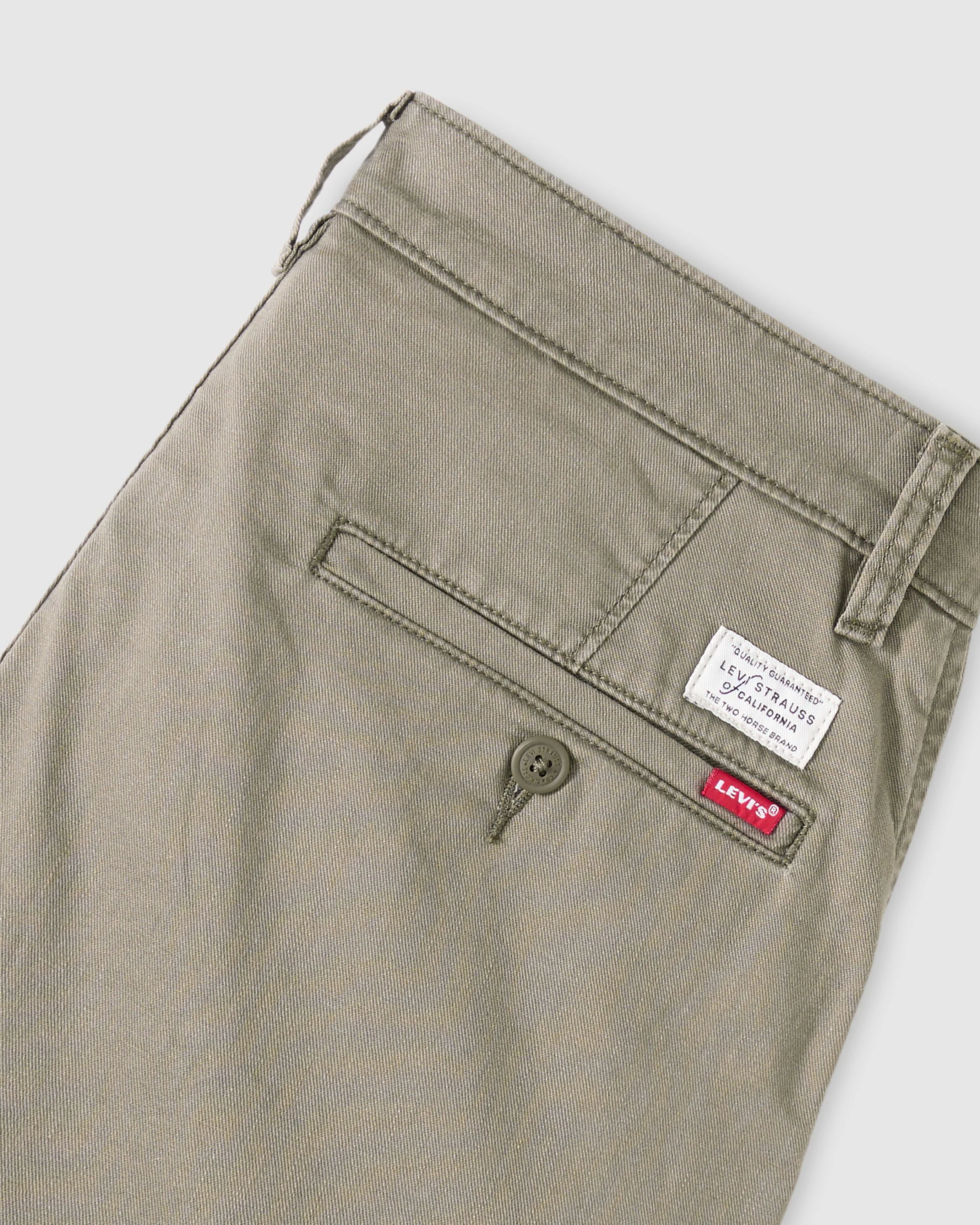 Levi's® XX Chino Shorts II - Maitake Brown Linen Blend - Image 7