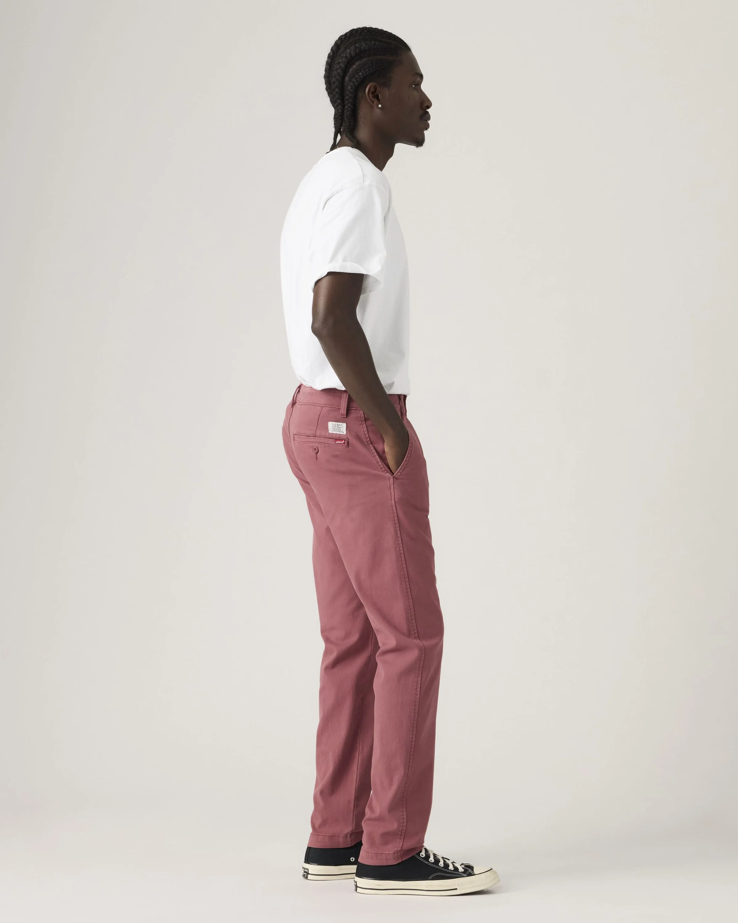 Levi's® XX Chino Standard II Regular Tapered Mens Chinos - Roan Rouge Shady GD - Image 5