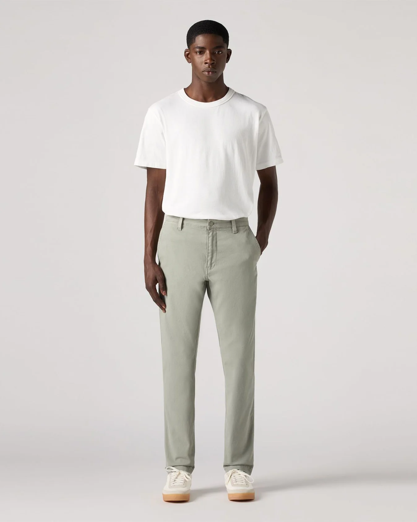 Levi's® XX Chino Standard II Regular Tapered Mens Chinos - Shadow Shady GD - Image 3