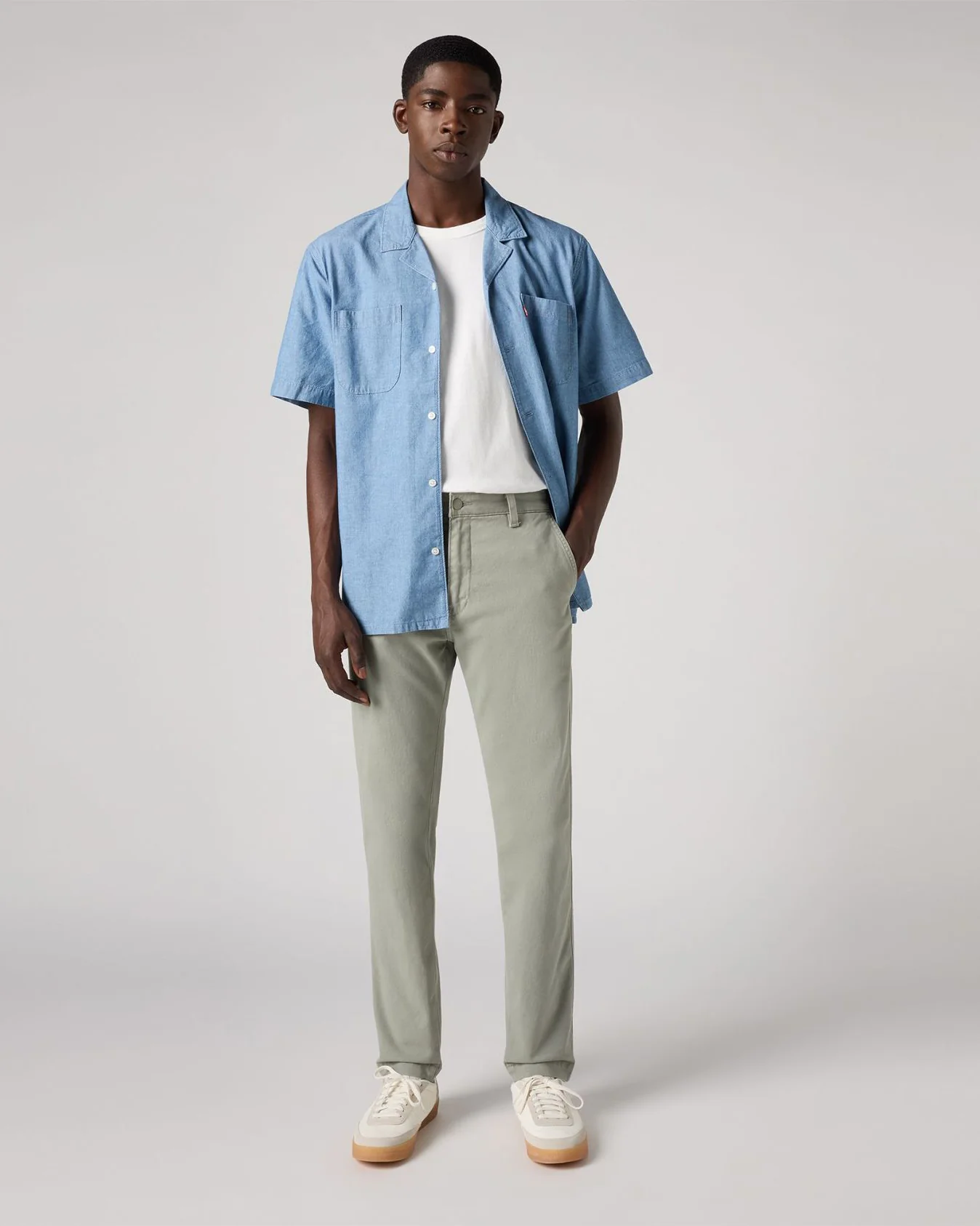 Levi's® XX Chino Standard II Regular Tapered Mens Chinos - Shadow Shady GD - Image 6