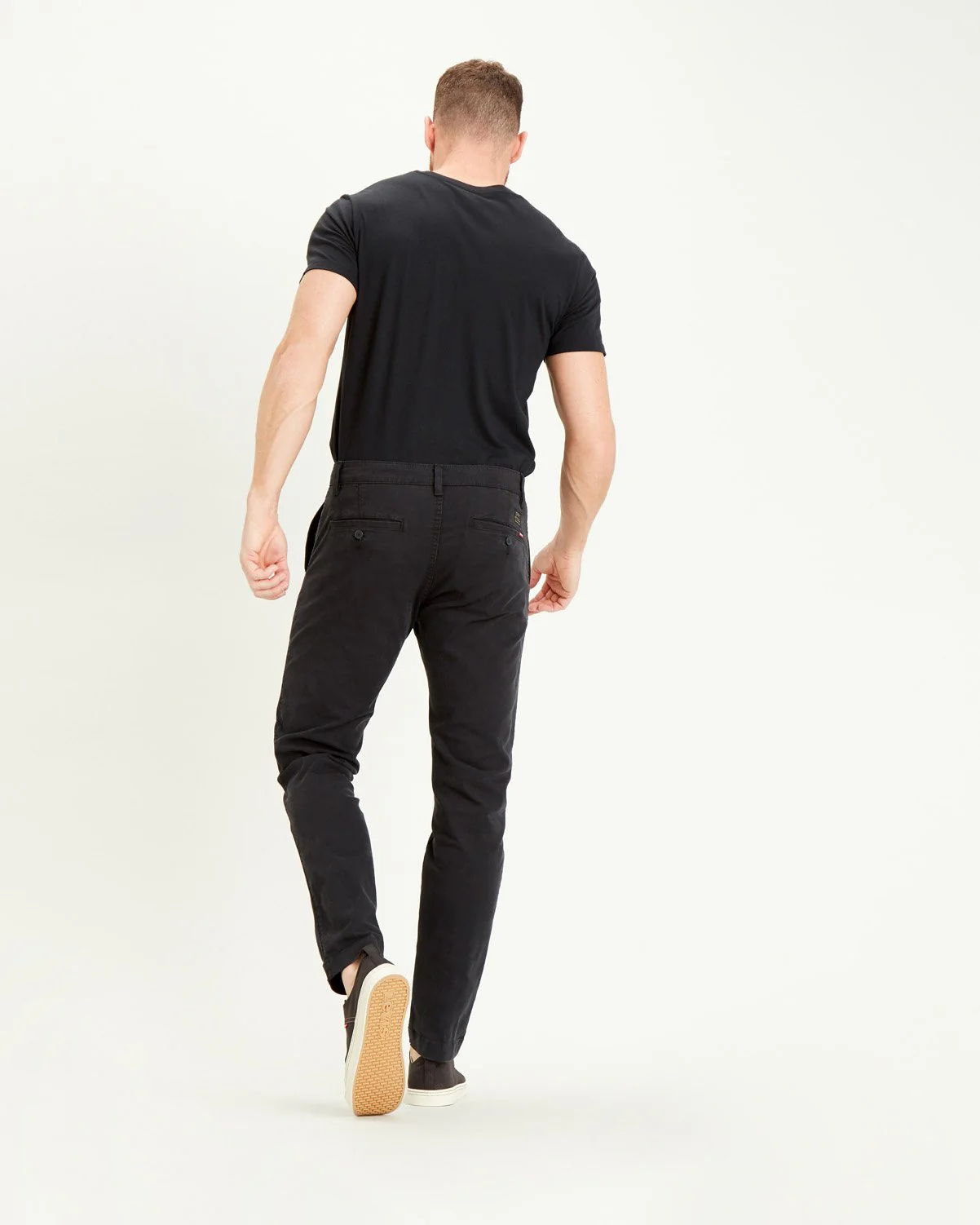 Levi's® XX Chino Standard II Regular Tapered Mens Chinos - Mineral Black Shady - Image 6