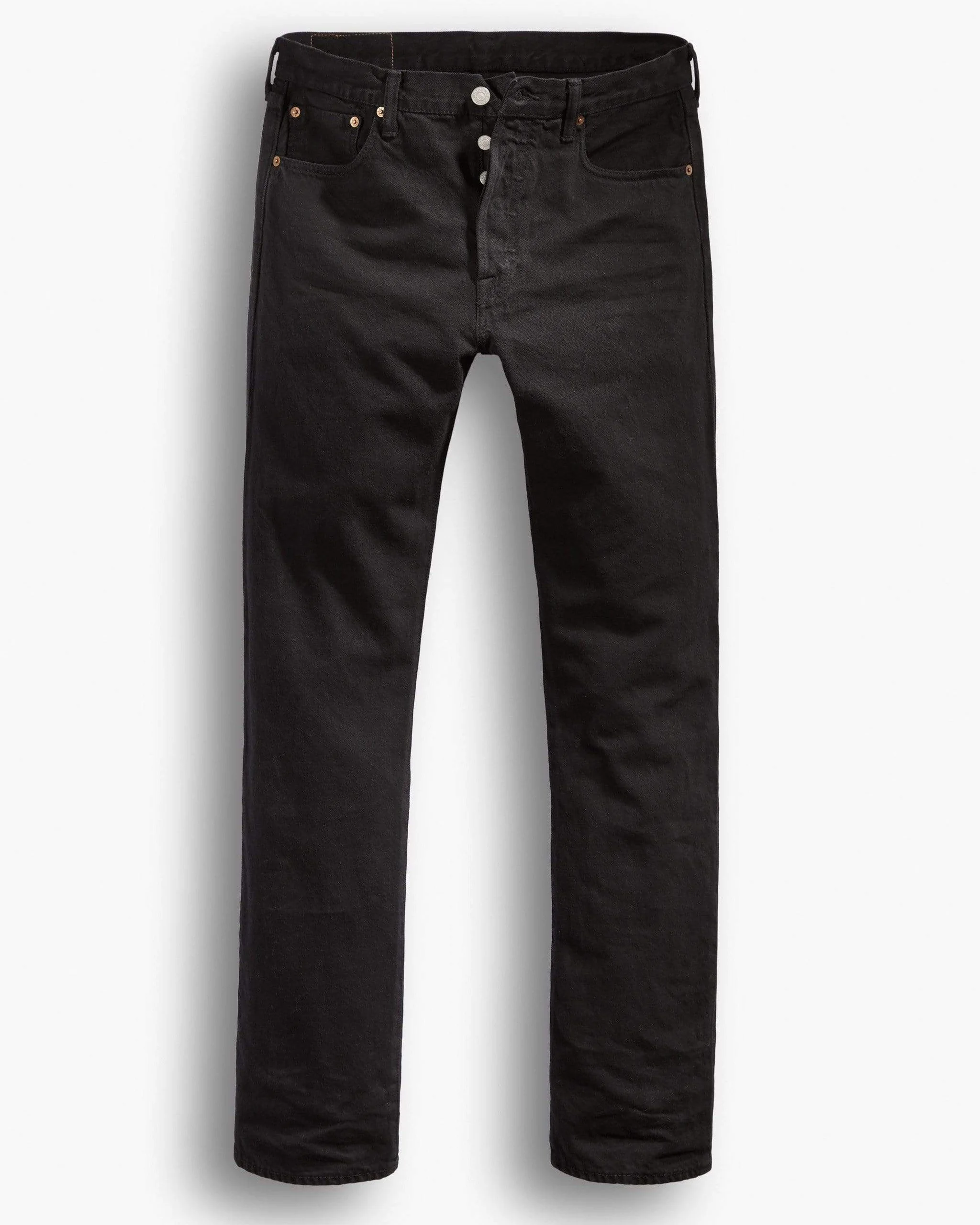 Levi's® 501 Original Regular Fit Mens Jeans - Black - Image 4