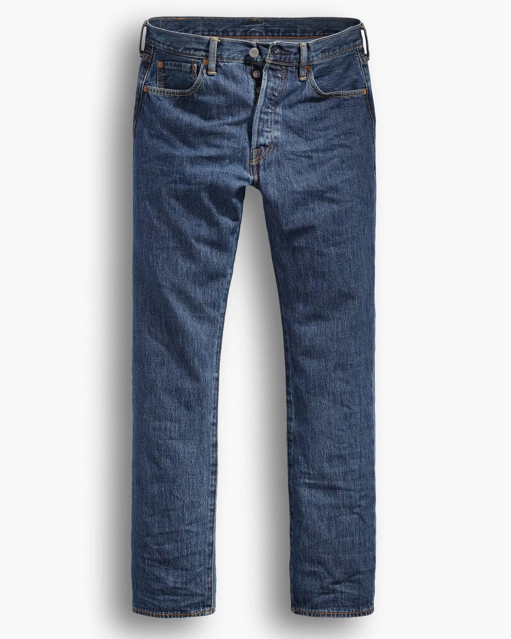 Levi's® 501 Original Regular Fit Mens Jeans - Stonewash Blue - Image 4