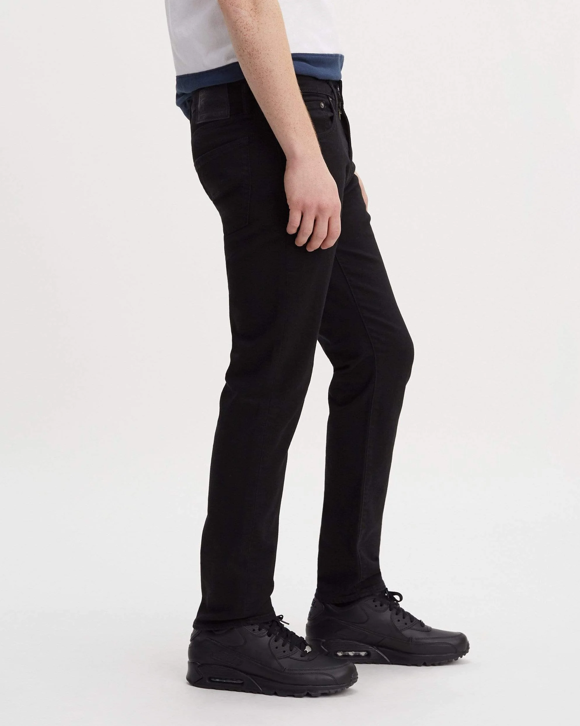 Levi's® 502 Regular Tapered Mens Jeans - Nightshine Black - Image 4