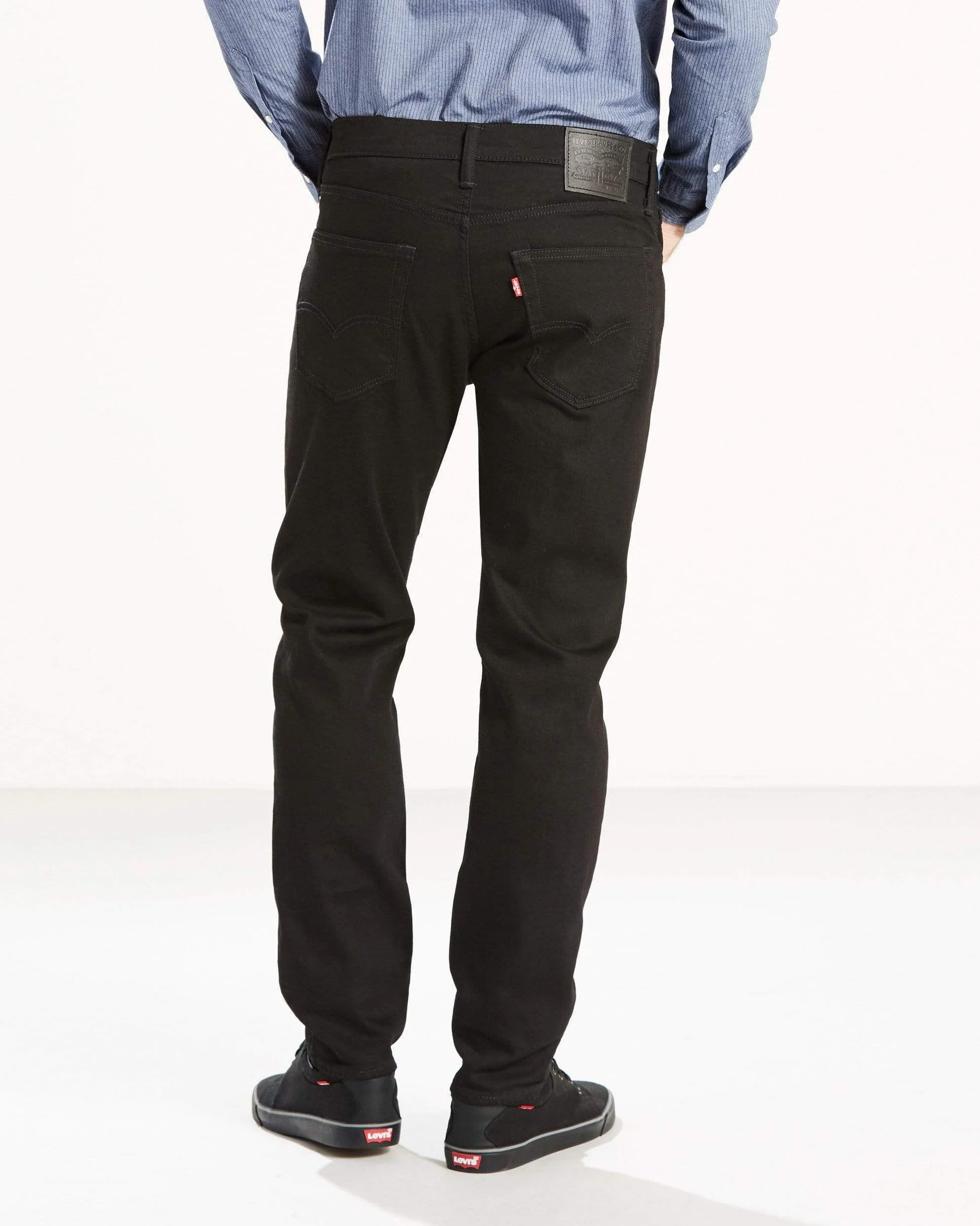 Levi's® 502 Regular Tapered Mens Jeans - Nightshine Black - Image 5