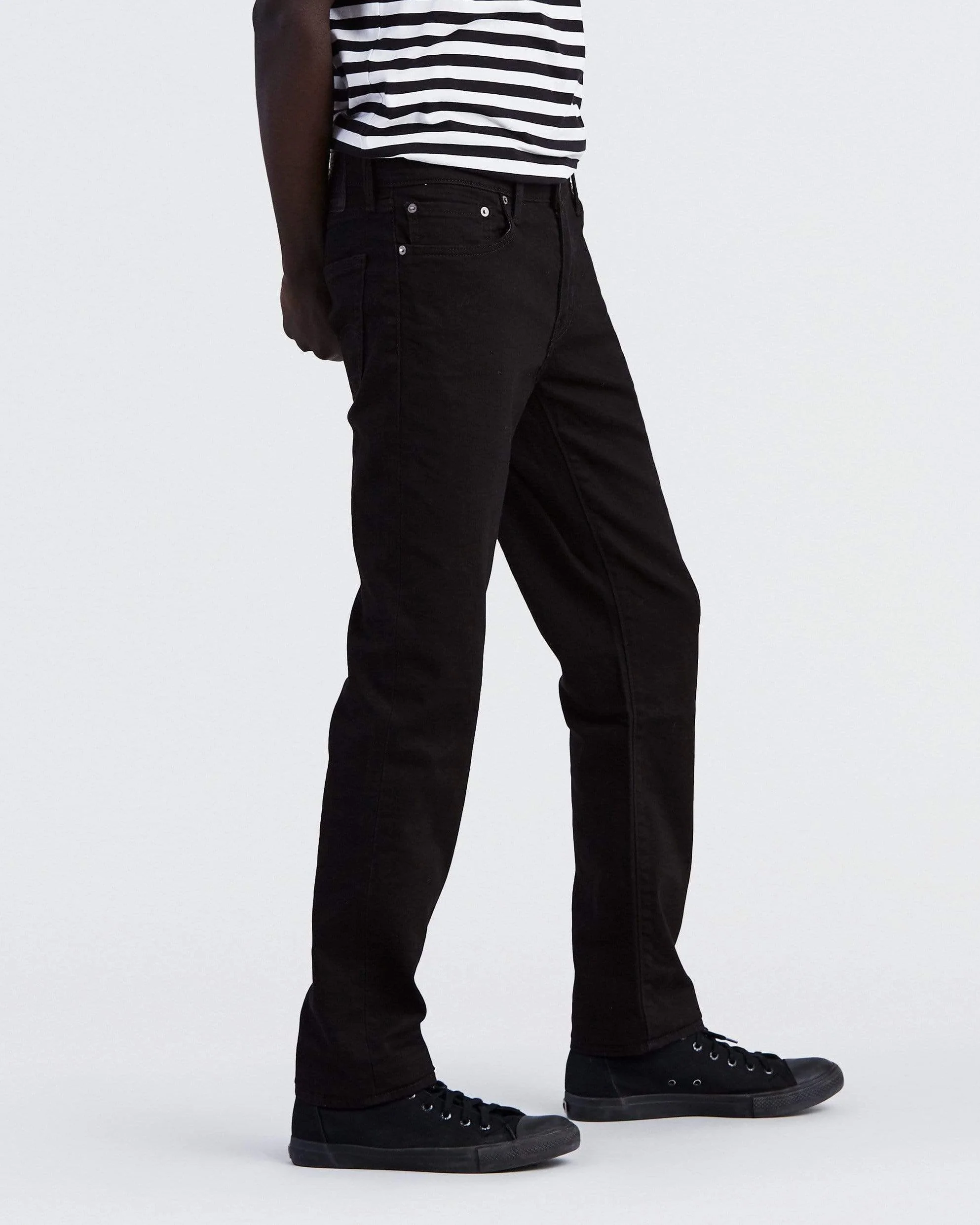 Levi's® 511 Slim Fit Mens Jeans - Nightshine Black - Image 3