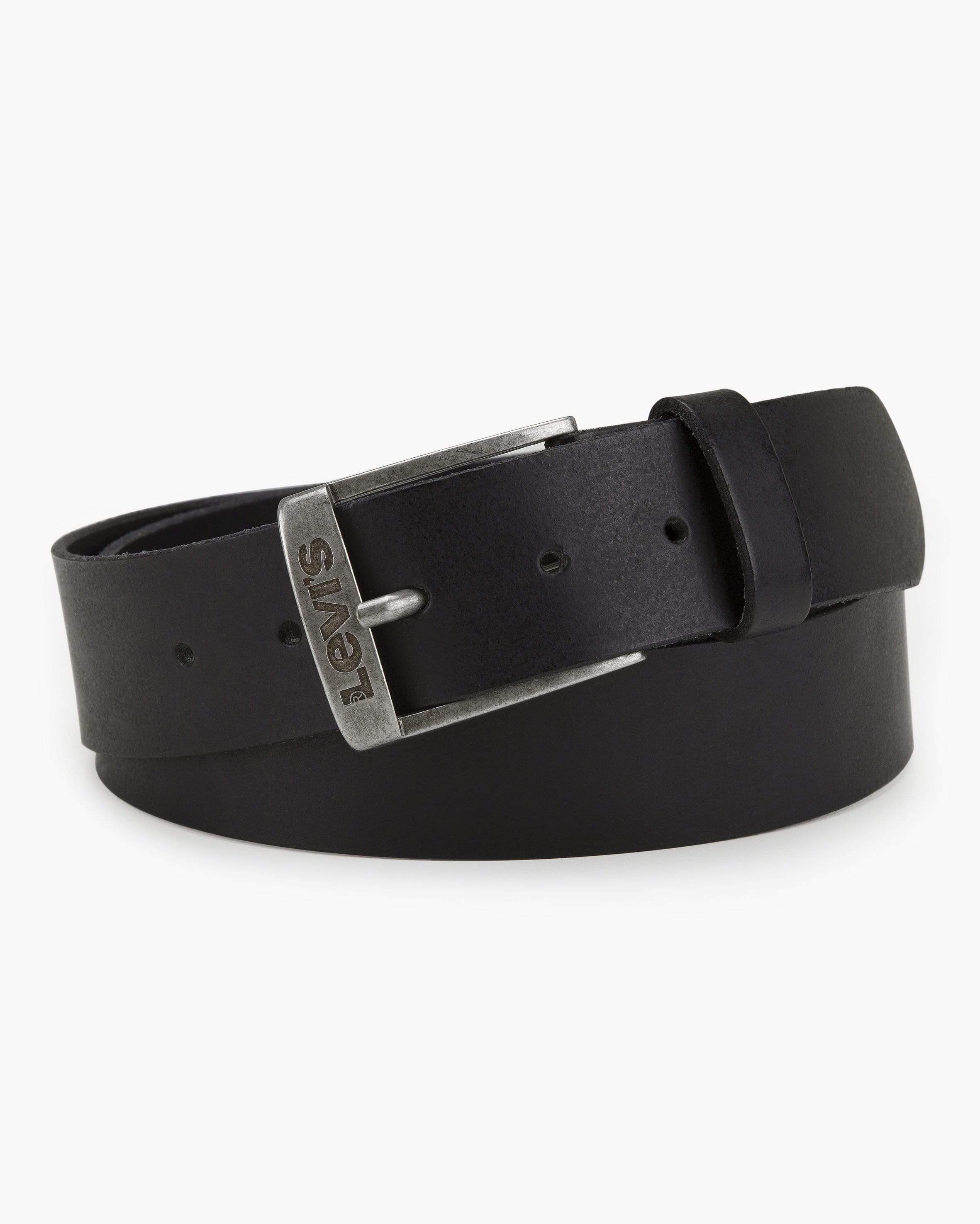 Levi's® New Duncan Leather Belt - Black