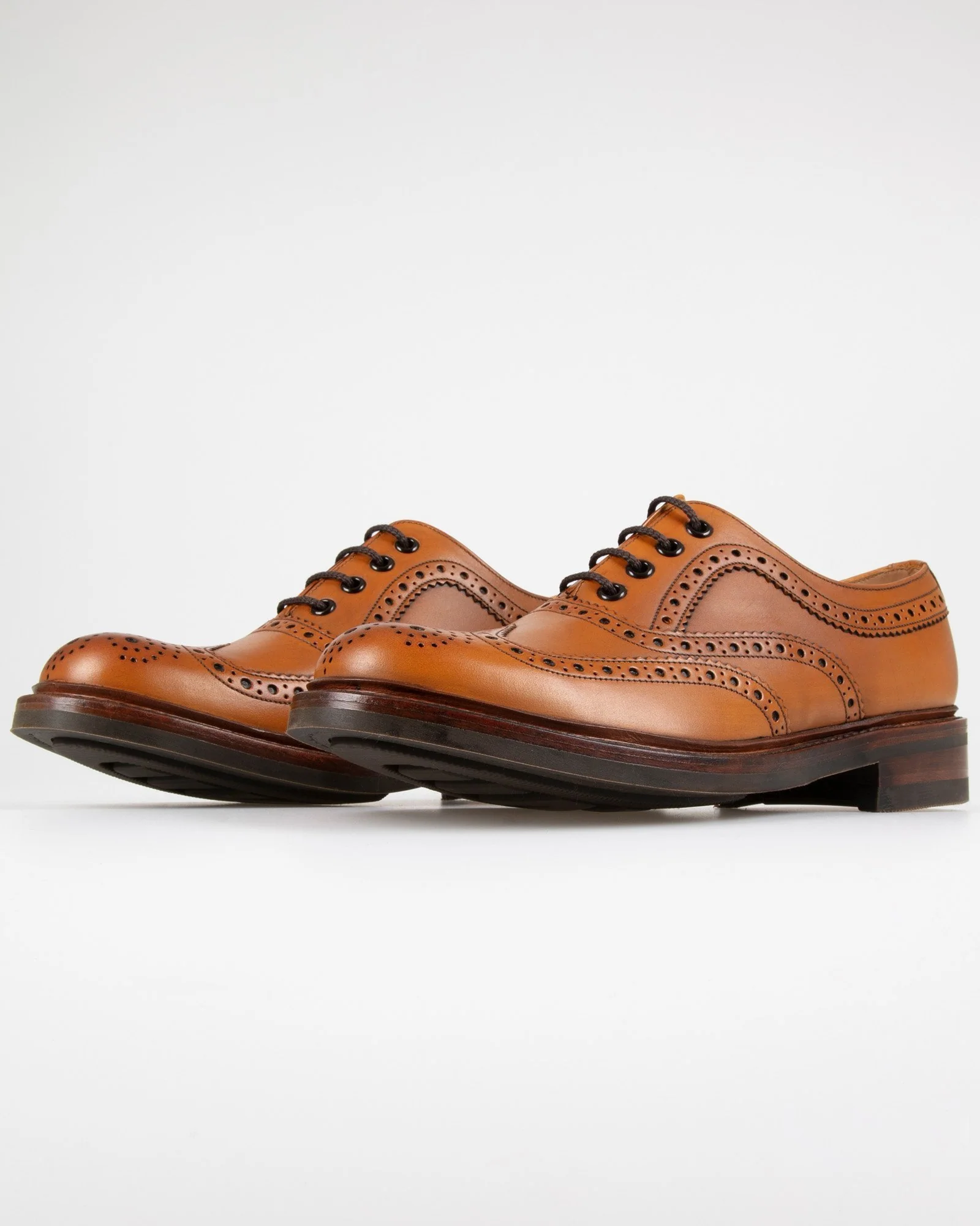 Loake 1880 Country Edward Brogue Oxford - Tan - Image 3