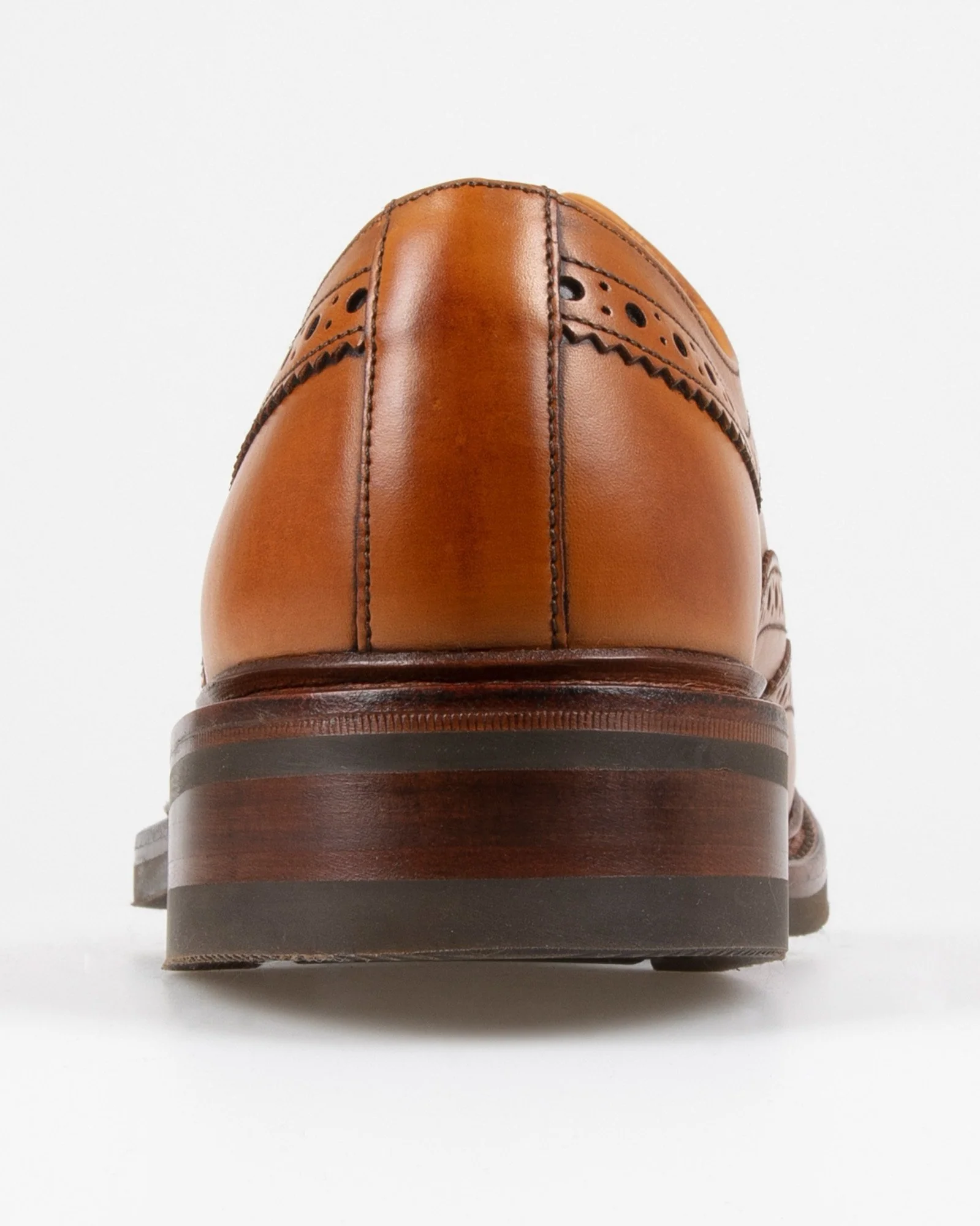 Loake 1880 Country Edward Brogue Oxford - Tan - Image 4