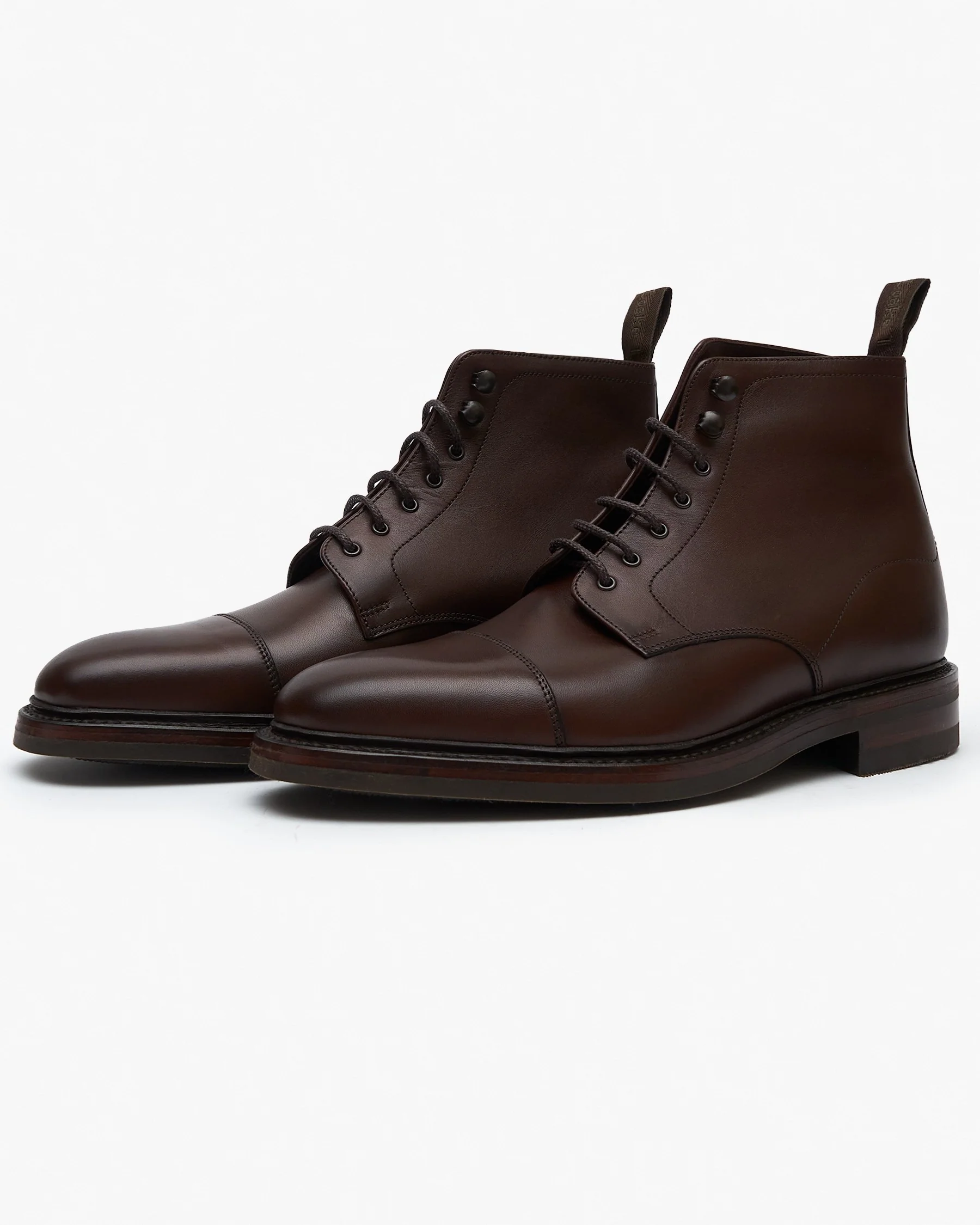 Loake 1880 Country Roehampton Derby Boot - Dark Brown - Image 3