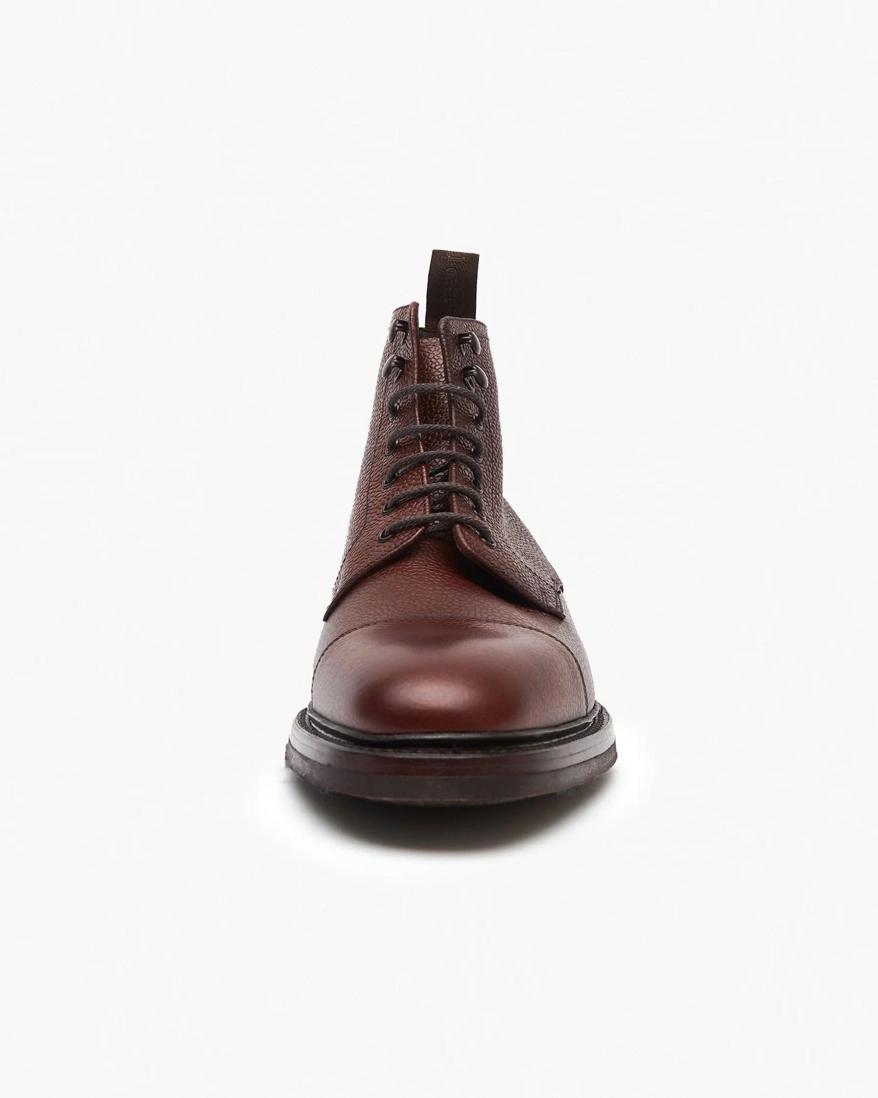 Loake 1880 Country Roehampton Derby Boot - Oxblood Grain - Image 4
