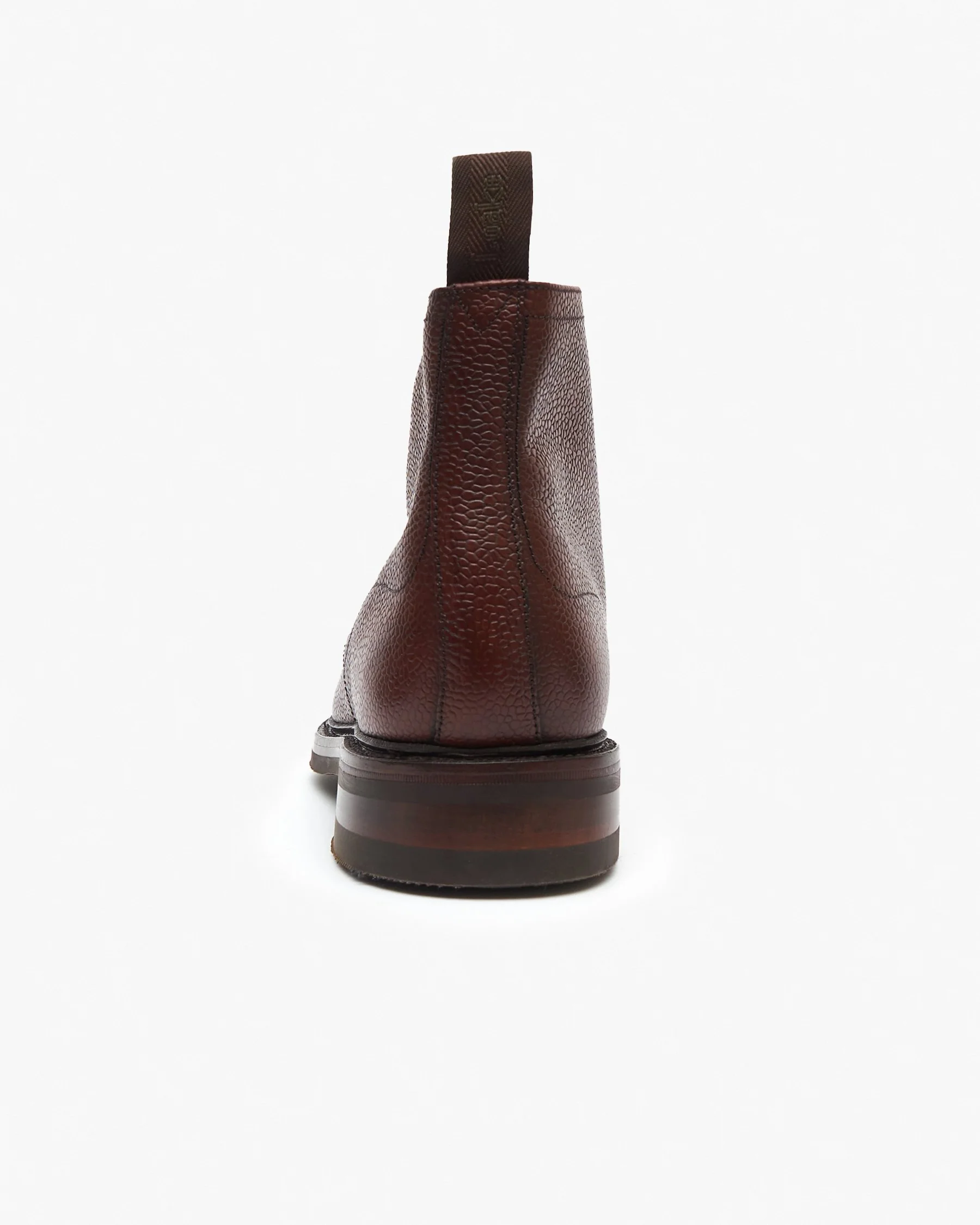 Loake 1880 Country Roehampton Derby Boot - Oxblood Grain - Image 5