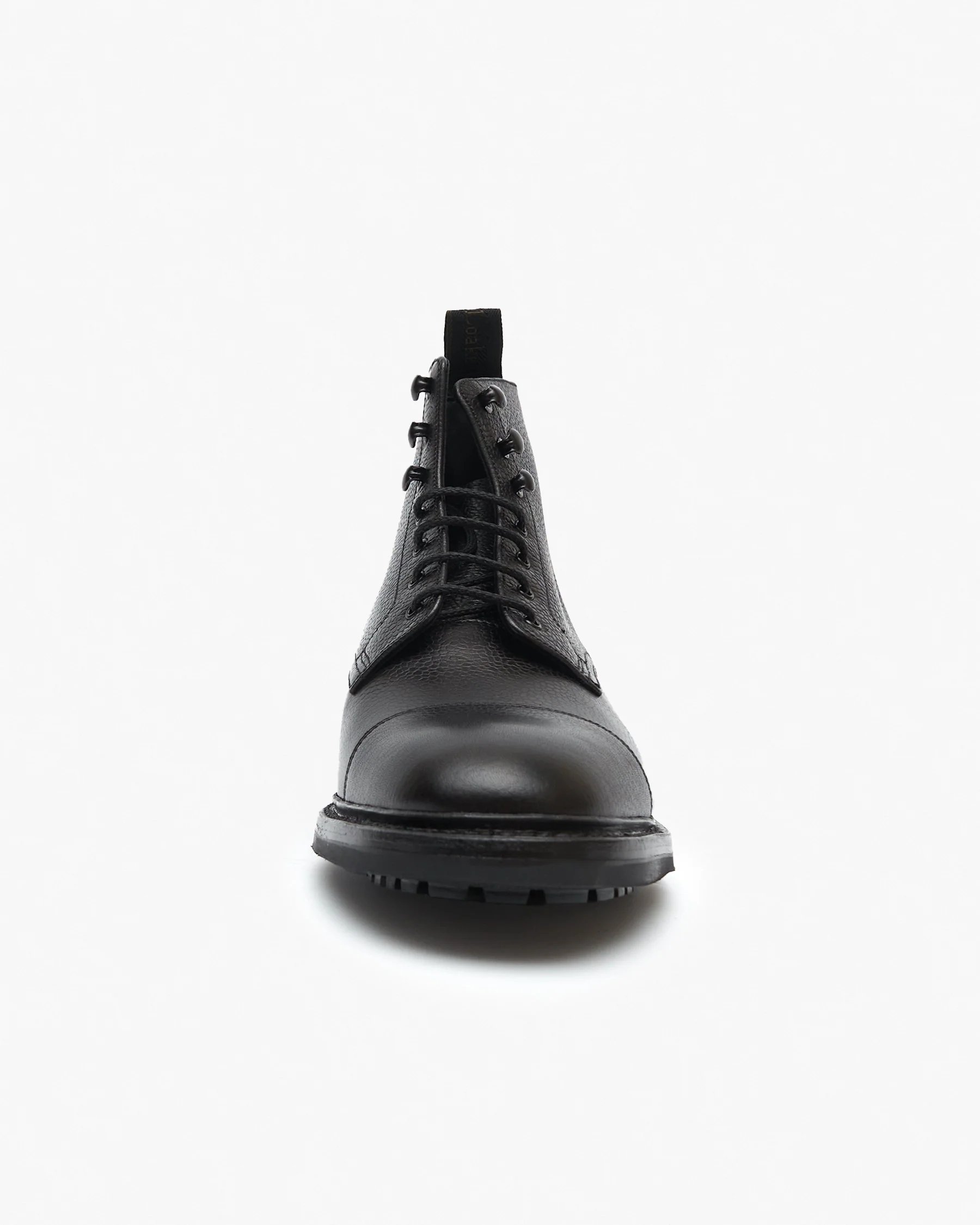 Loake 1880 Country Sedbergh Derby Boot - Black Grain - Image 4