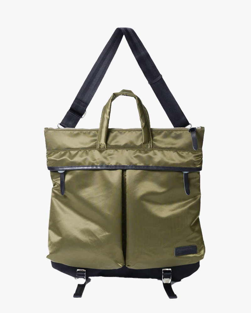 Master-Piece Lightning Helmet Bag - Khaki - Image 4