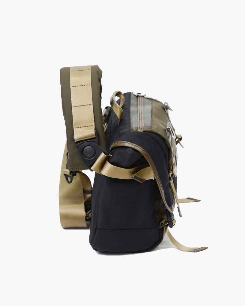 Master-Piece Potential Messenger Bag - Olive / Black - Image 6