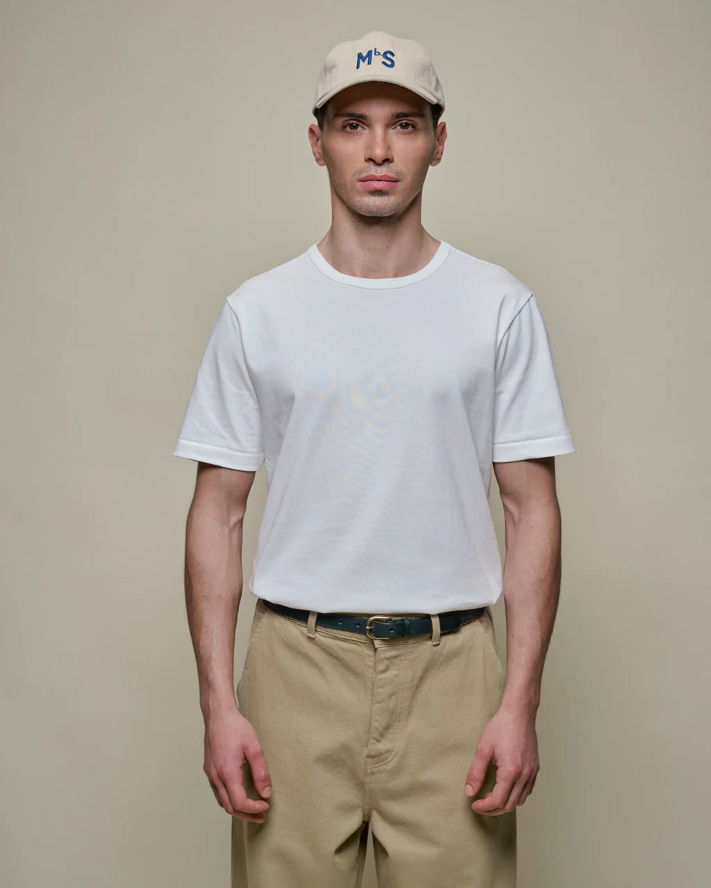 Merz b. Schwanen Good Originals 2M15 6.8oz Classic Fit Sturdy Jersey Tee - White - Image 2