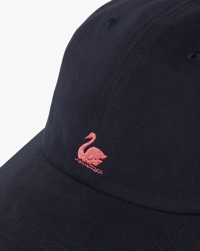 Merz b. Schwanen Good Basics CAP01 Swan Logo Cap - Charcoal - Image 3
