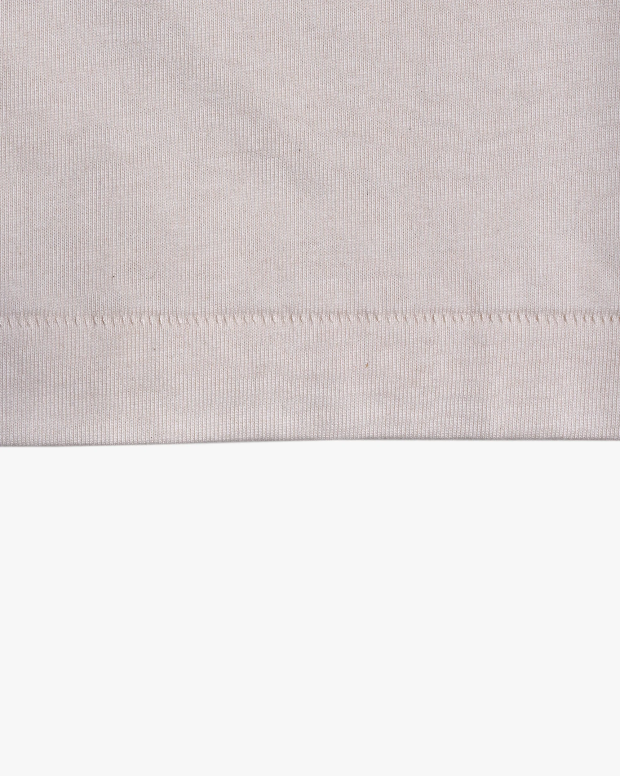 Merz b. Schwanen Good Originals 2M06 6.8oz Classic Fit Sturdy Jersey L/S Henley - Nature - Image 5