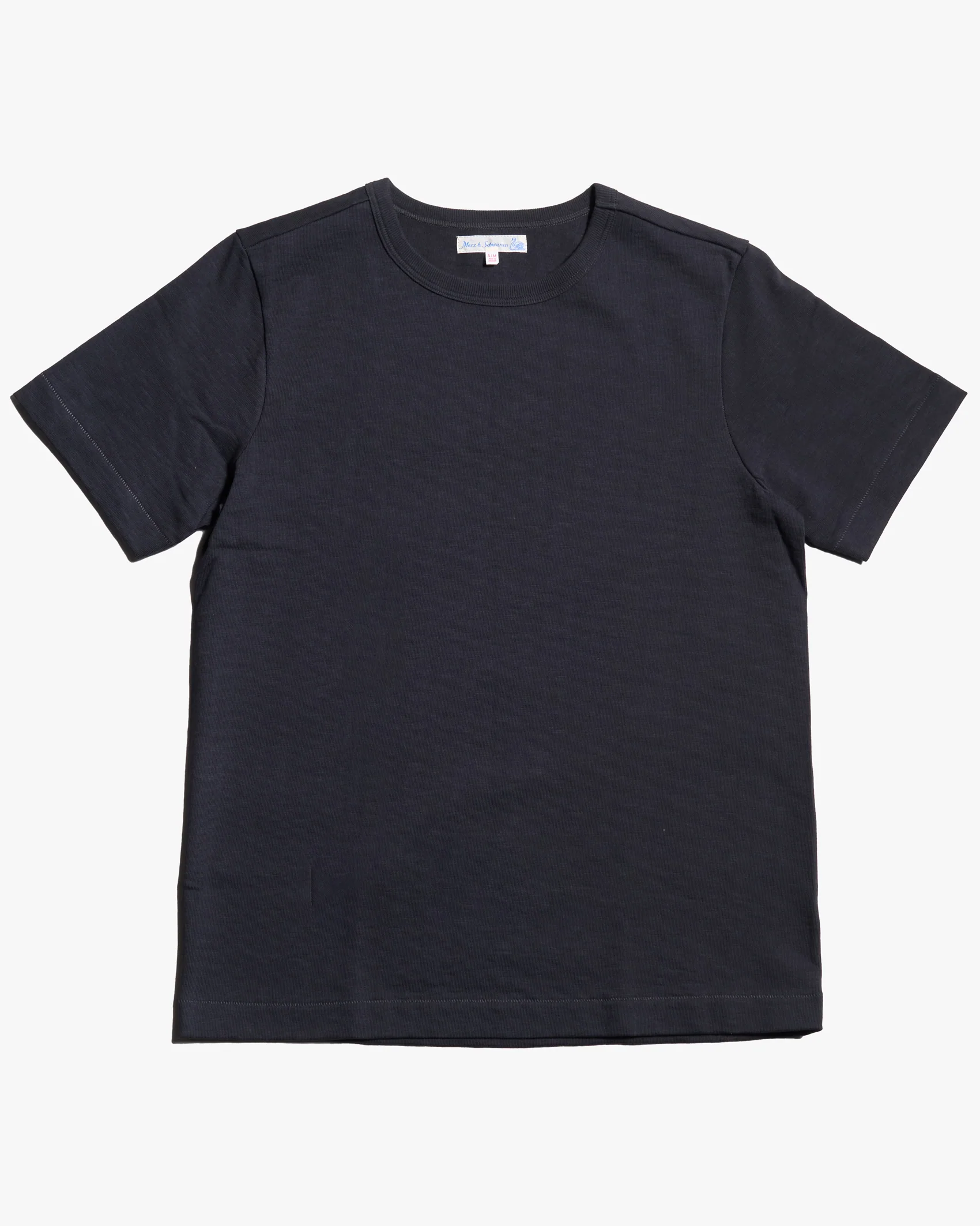 Merz b. Schwanen Good Originals 2M15 6.8oz Classic Fit Sturdy Jersey Tee - Charcoal