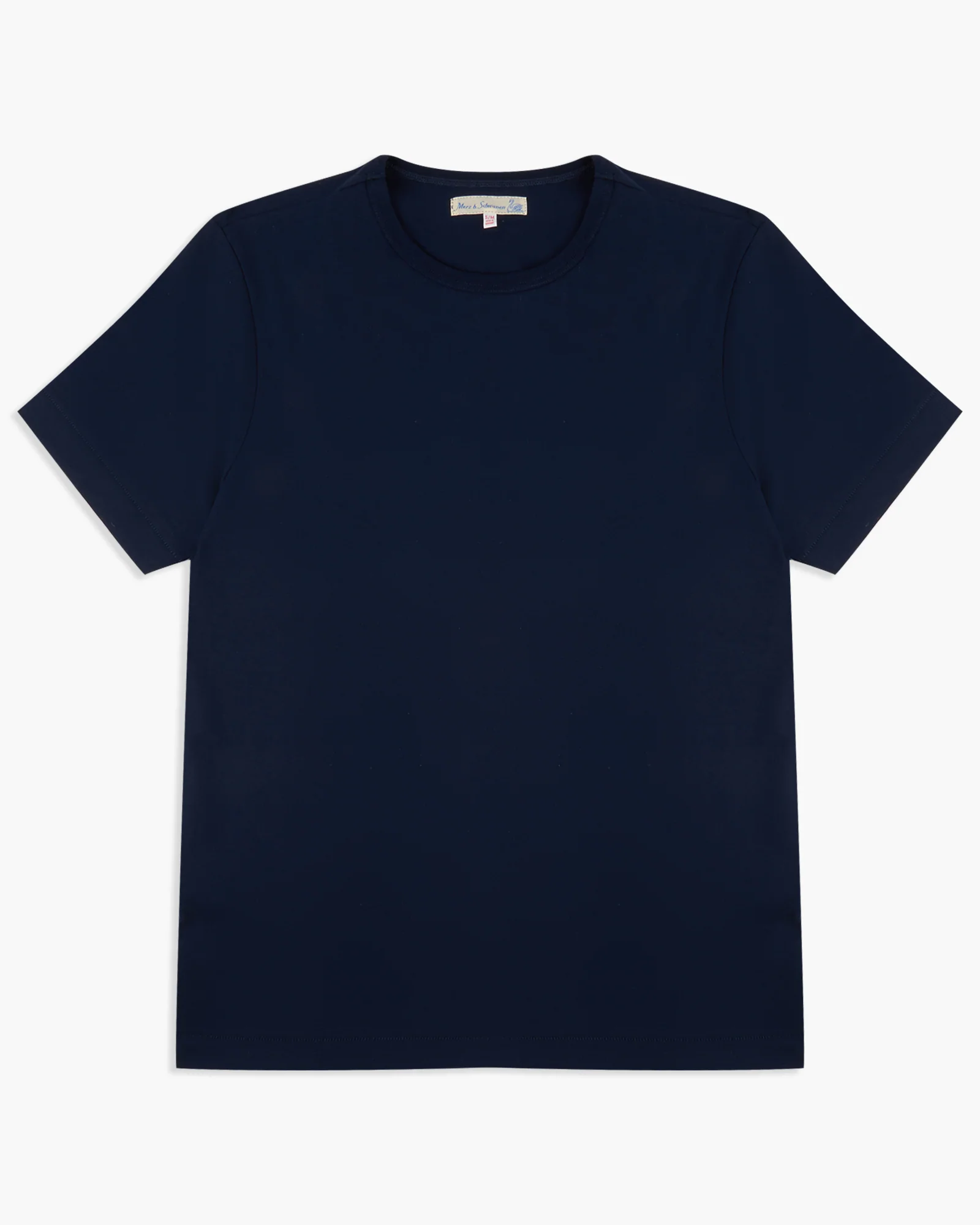 Merz b. Schwanen Good Originals 2M15 6.8oz Classic Fit Sturdy Jersey Tee - Ink