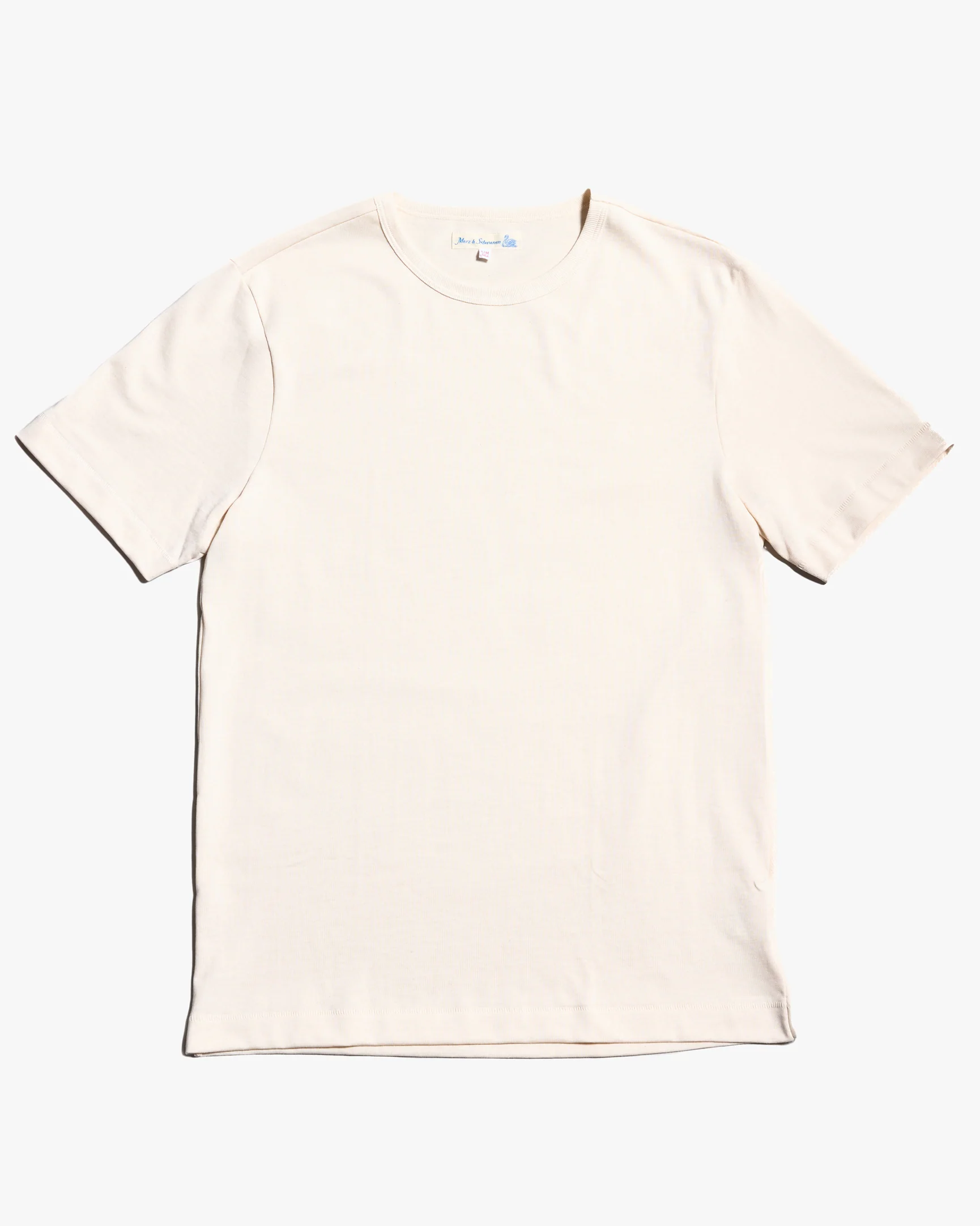 Merz b. Schwanen Good Originals 2M15 6.8oz Classic Fit Sturdy Jersey Tee - Nature