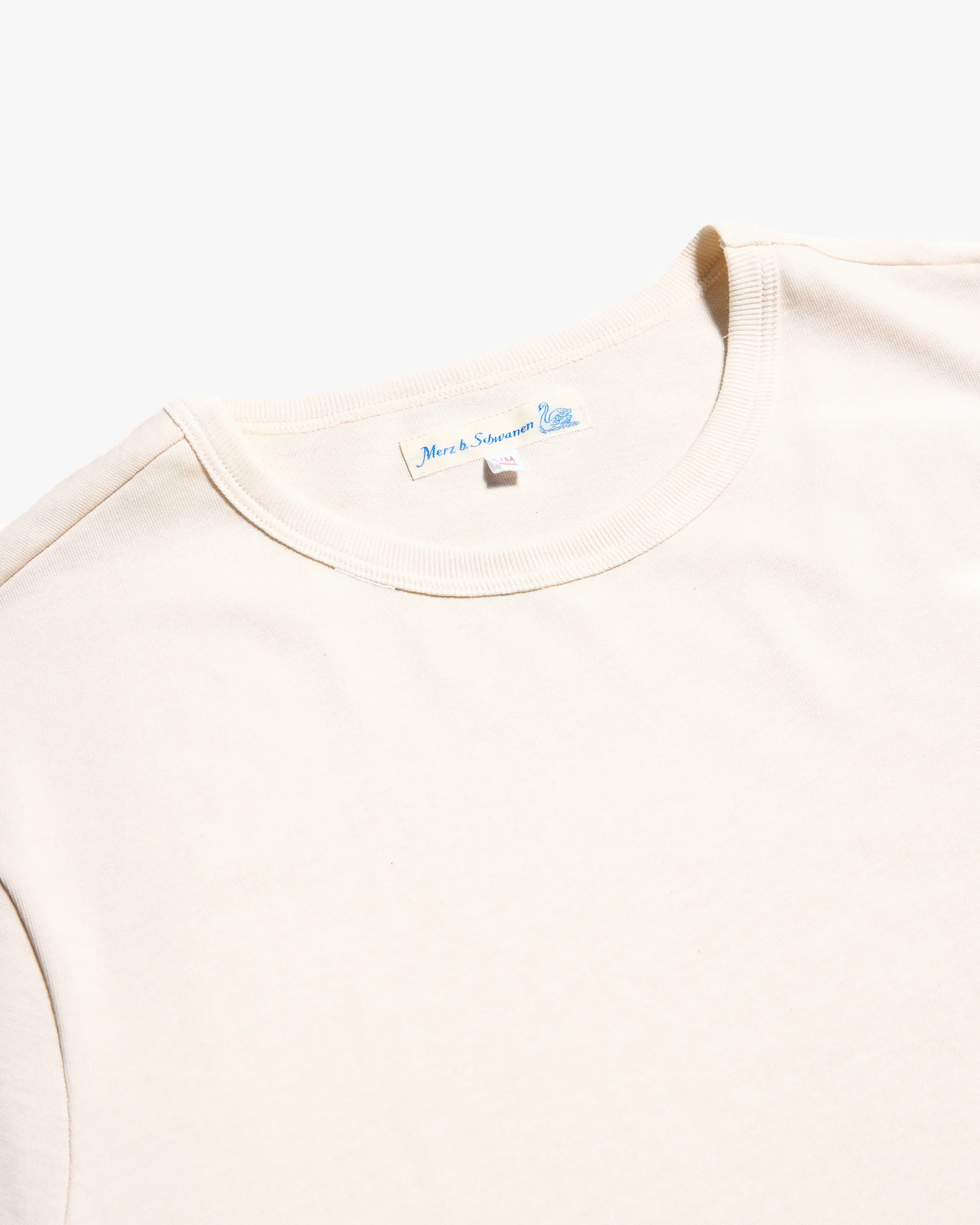 Merz b. Schwanen Good Originals 2M15 6.8oz Classic Fit Sturdy Jersey Tee - Nature - Image 6