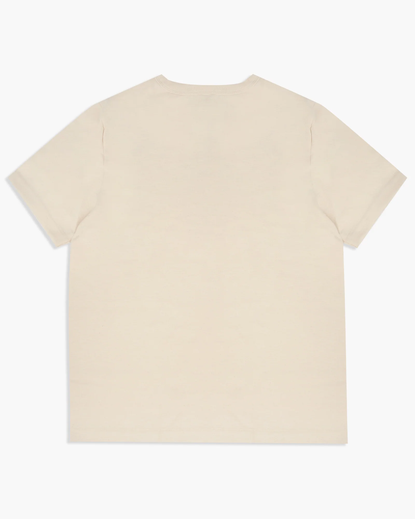 Merz b. Schwanen Good Originals 2S14 10.7oz Relaxed Fit Loopwheeled Heavy Tee - Nature - Image 8