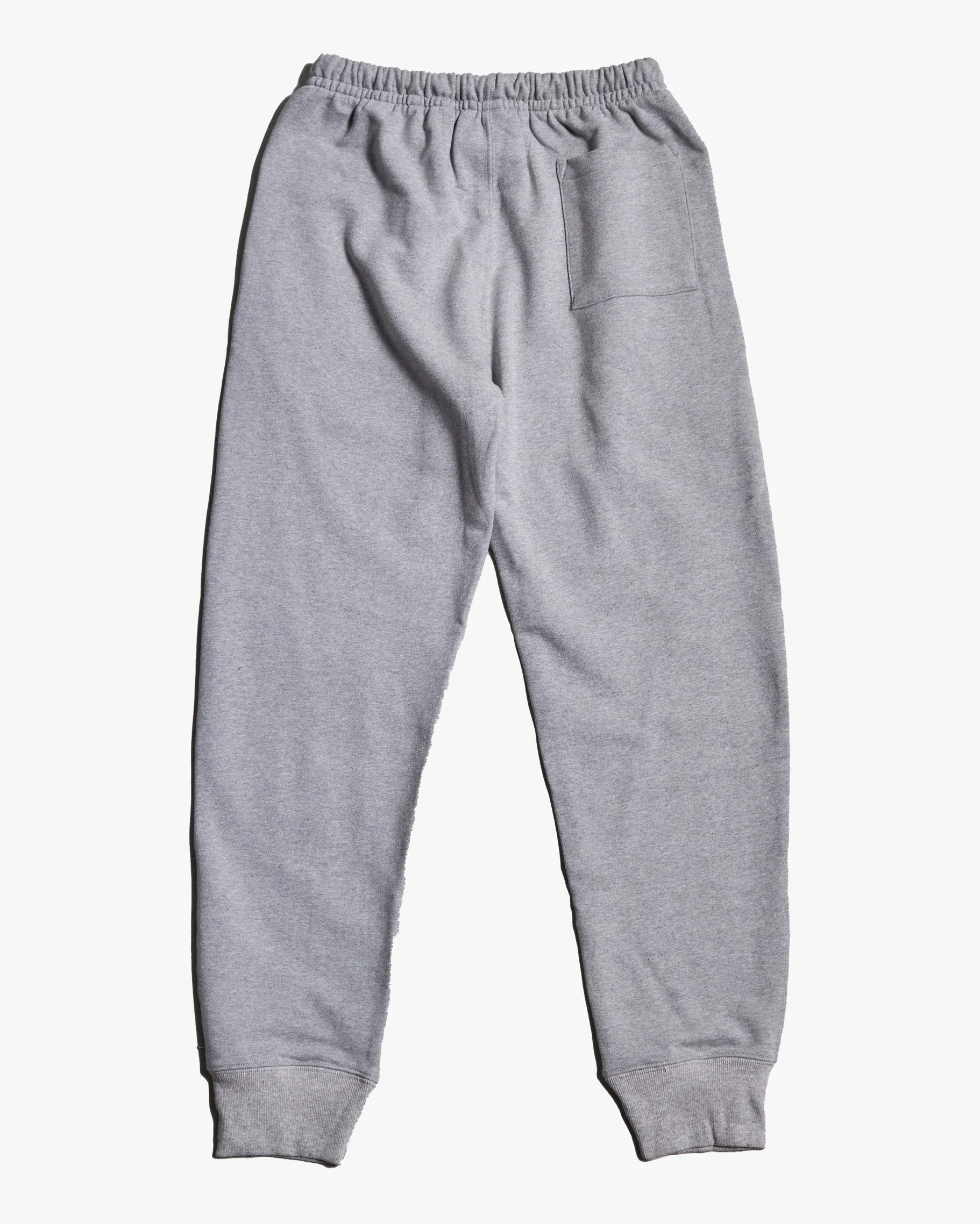 Merz b. Schwanen Good Originals 359 Loopwheeled Sweat Pants - Grey Melange - Image 7